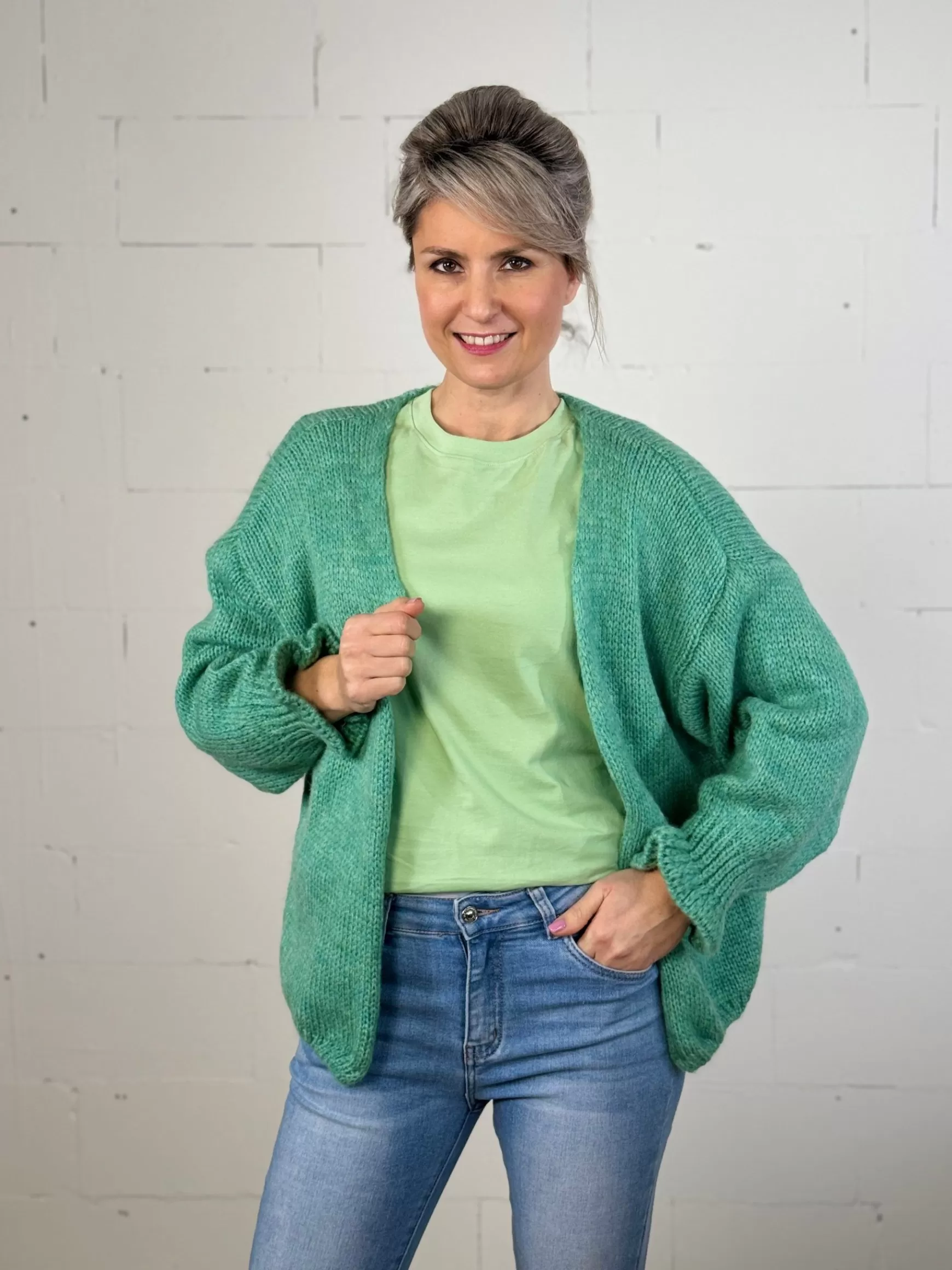 Trendz Basis Shirtje Groen Fashion