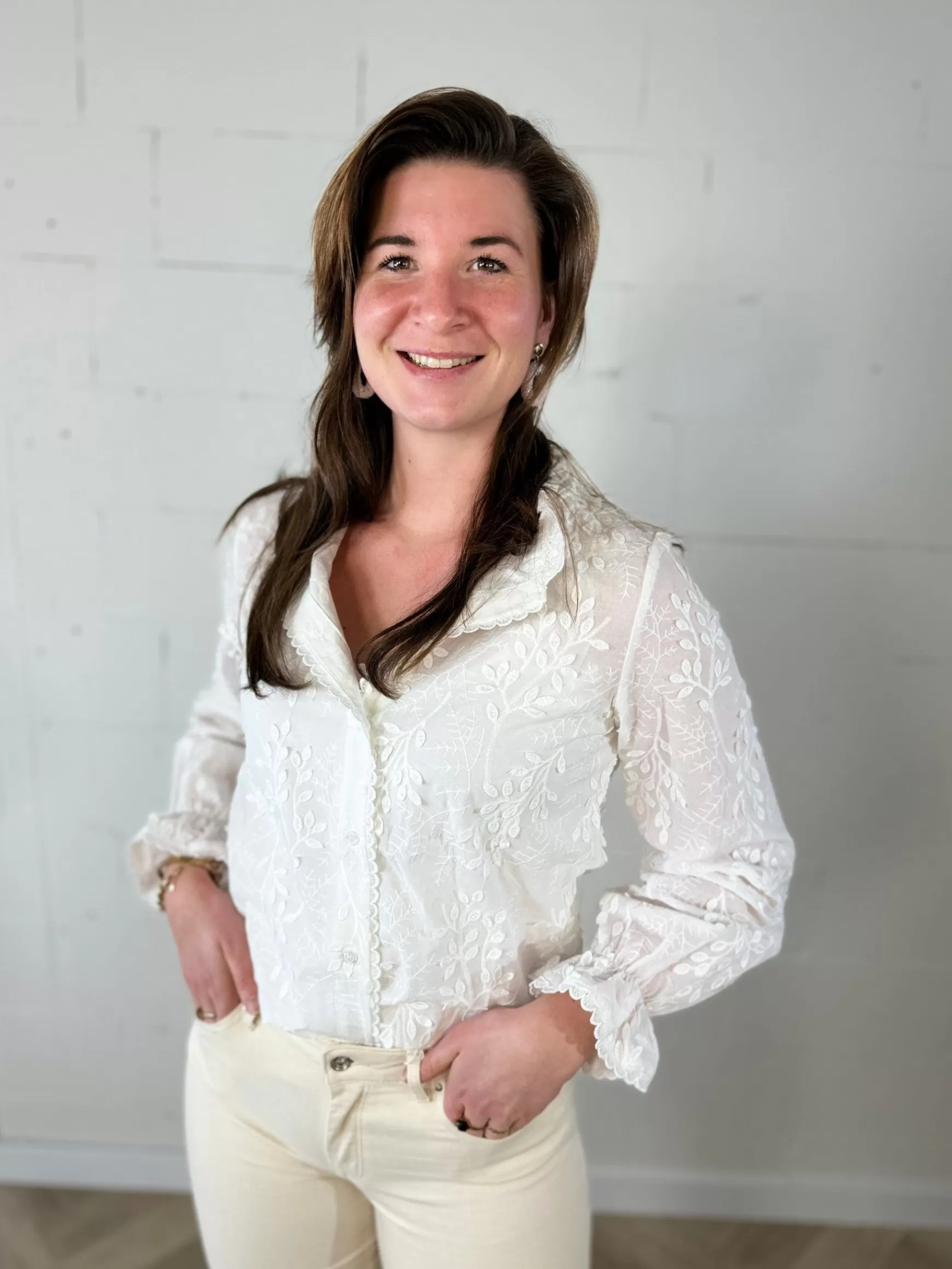 Trendz Blouse Anne Wit Best