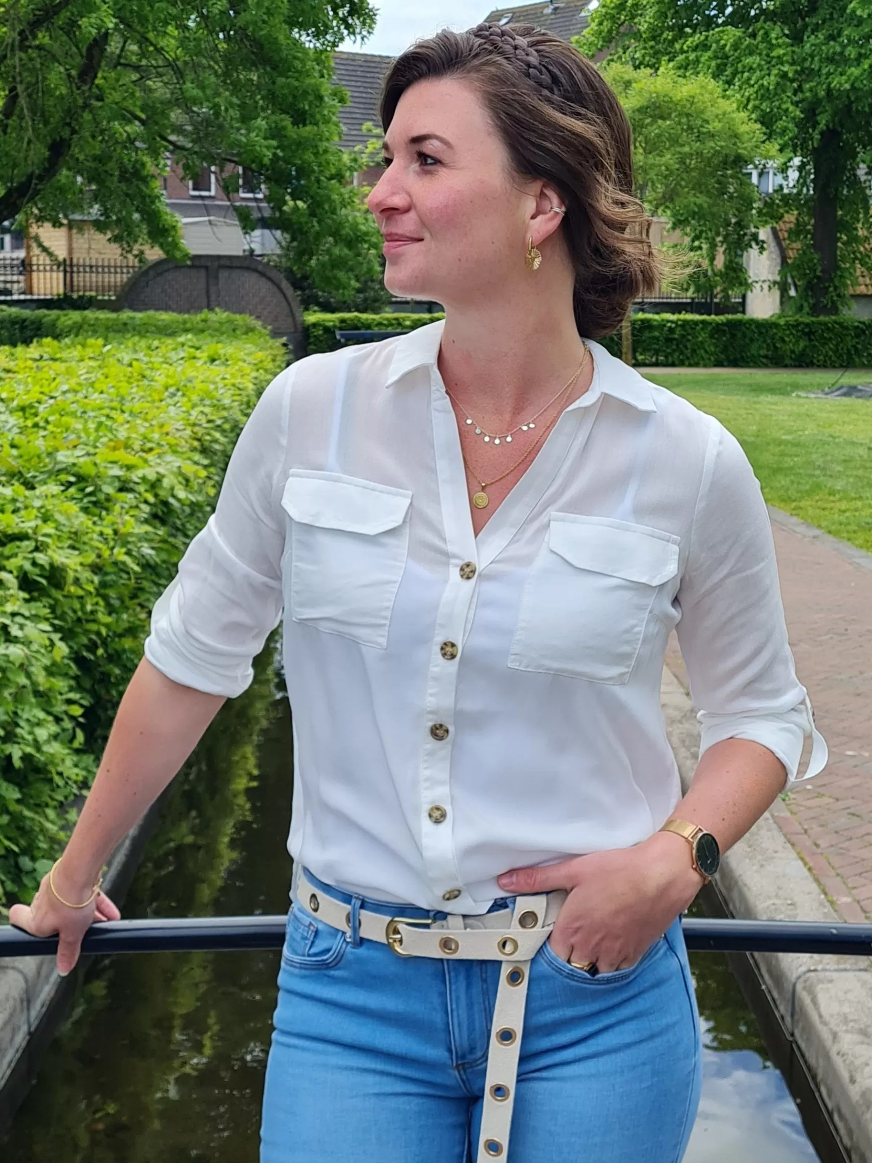 Trendz Blouse Annemarie Wit Sale