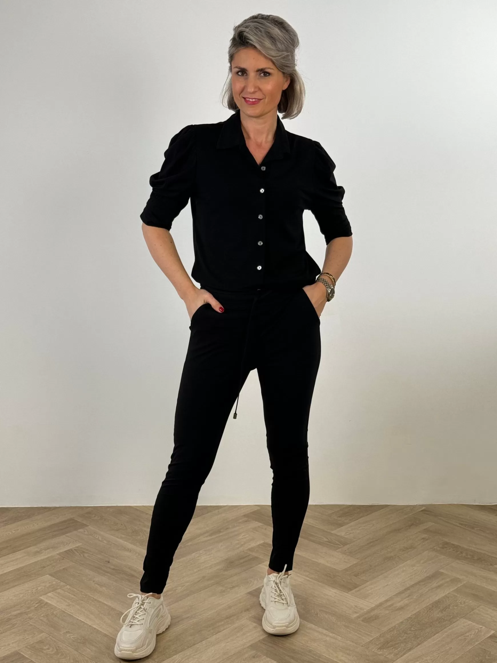 Trendz Blouse Chayenne Zwart Clearance