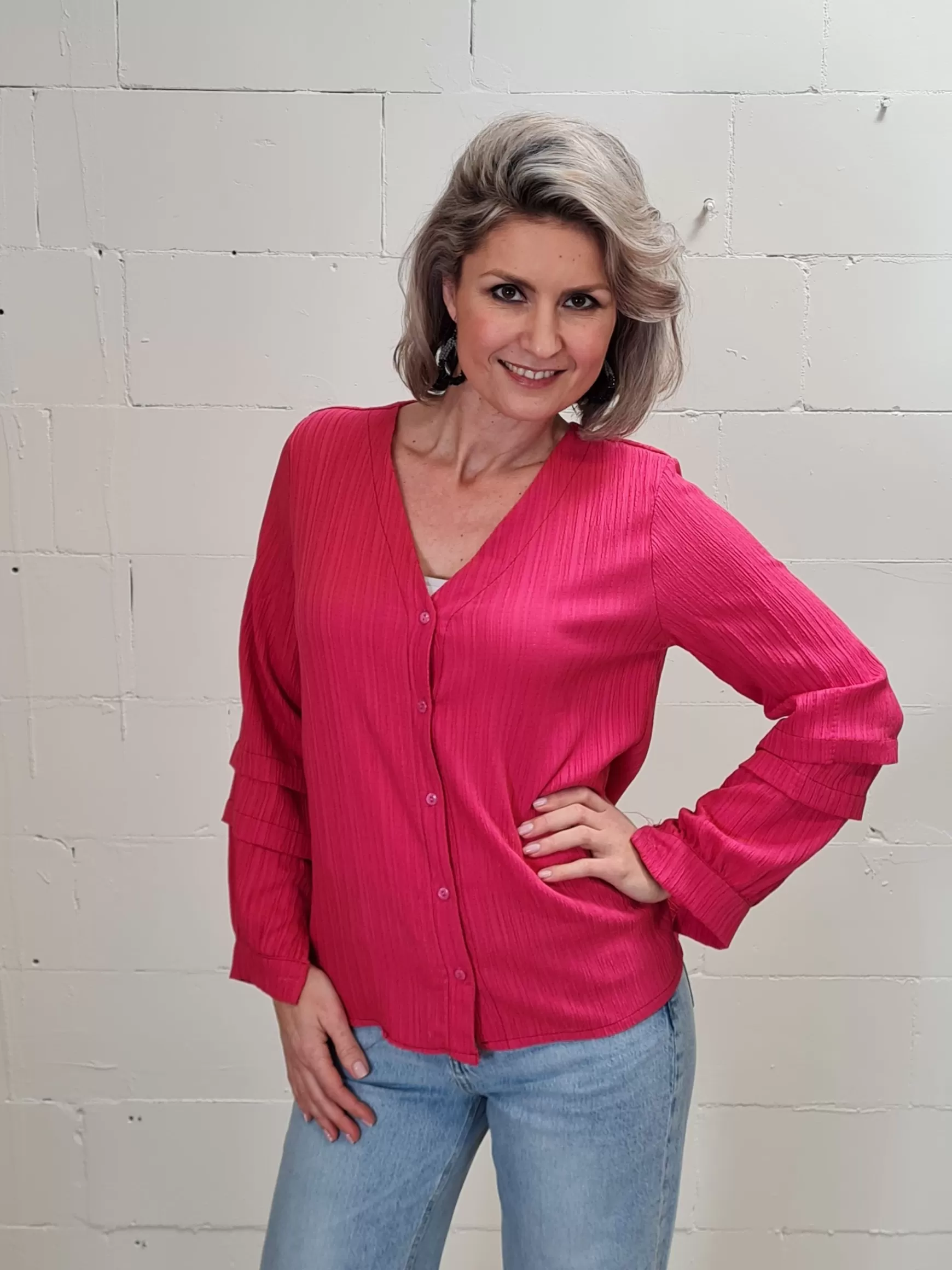 Trendz Blouse Lotte Roze Best Sale