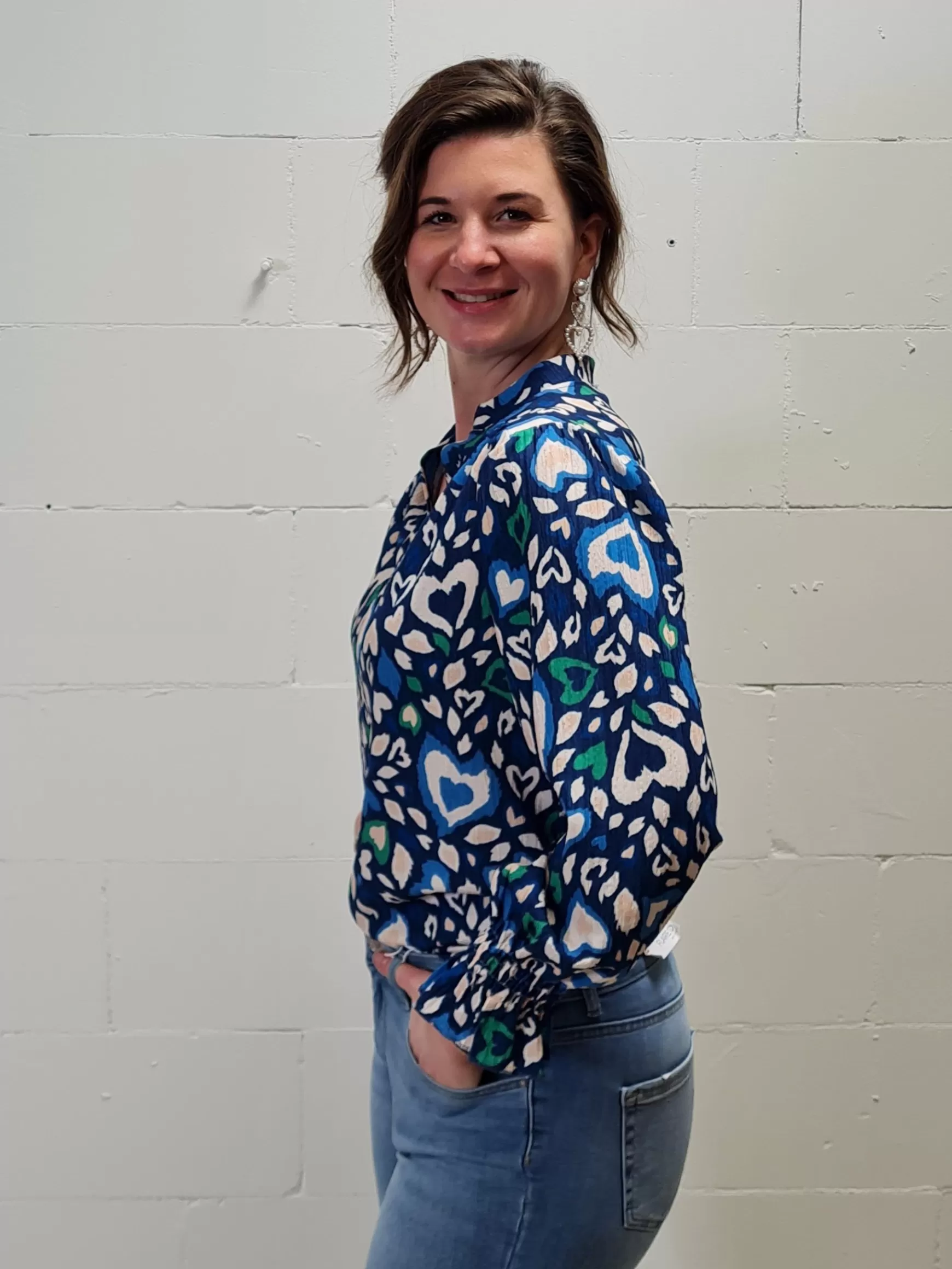 Trendz Blouse Sofie Blauw Cheap