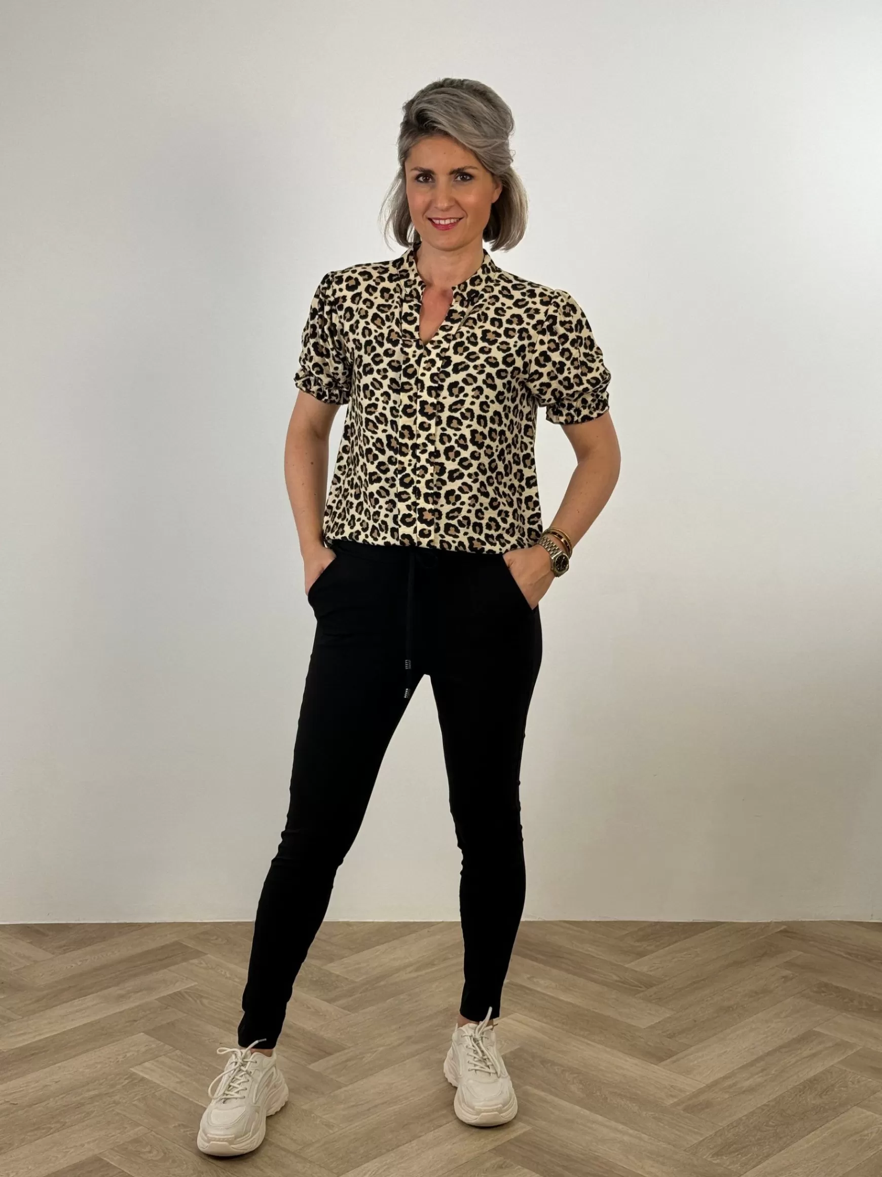 Trendz Blouse Top Panterprint Flash Sale