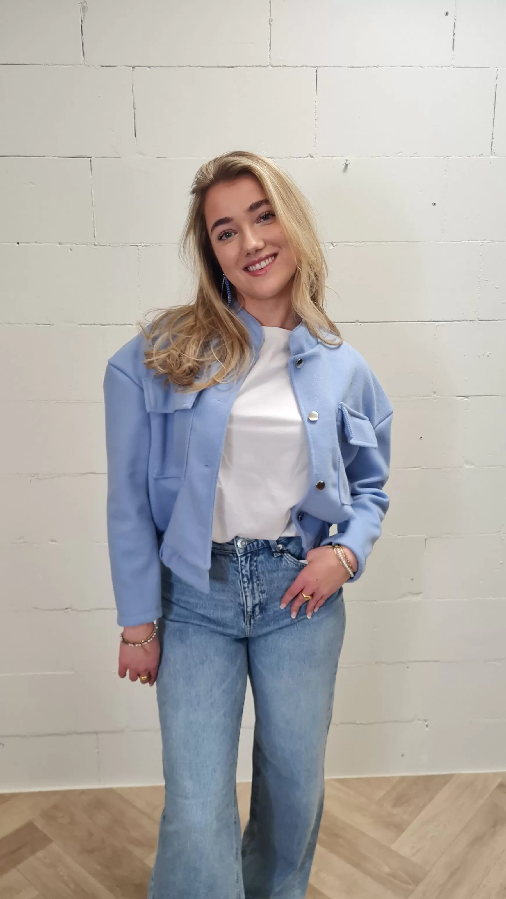 Trendz Bomber Evi Sky Blue Sale