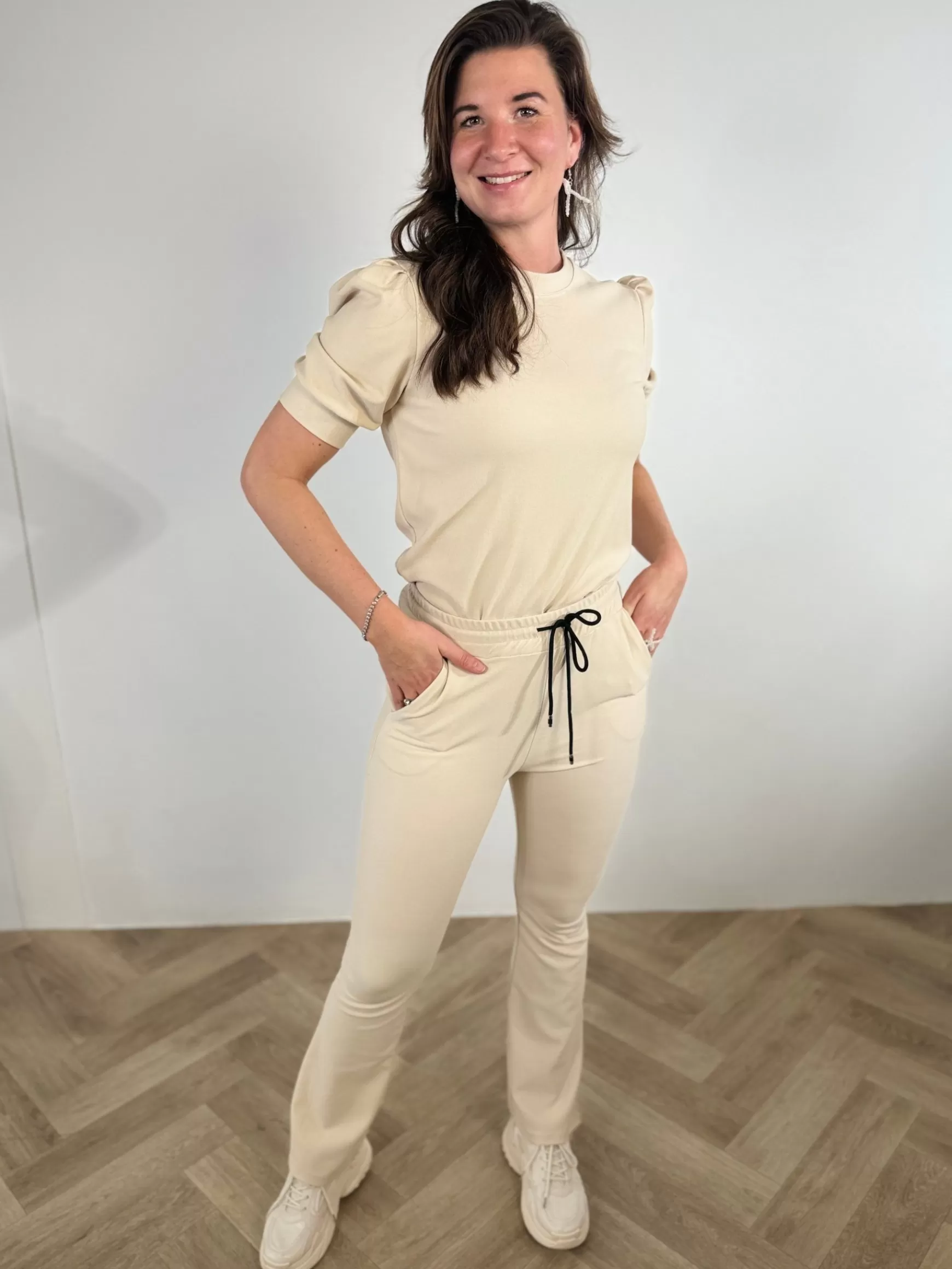 Trendz Broek Davina Beige Flared Cheap