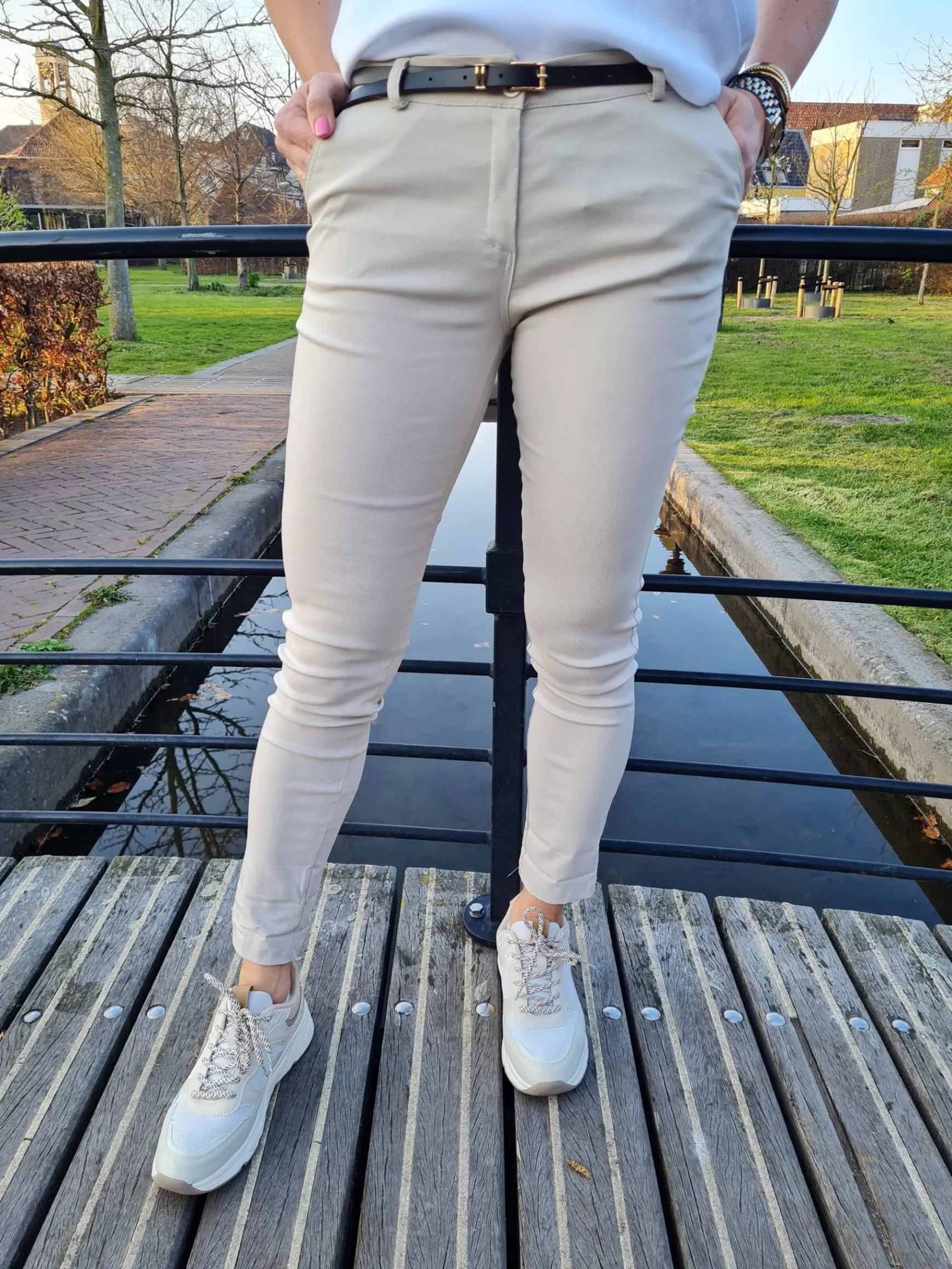 Trendz Broek Lisa Beige Cheap