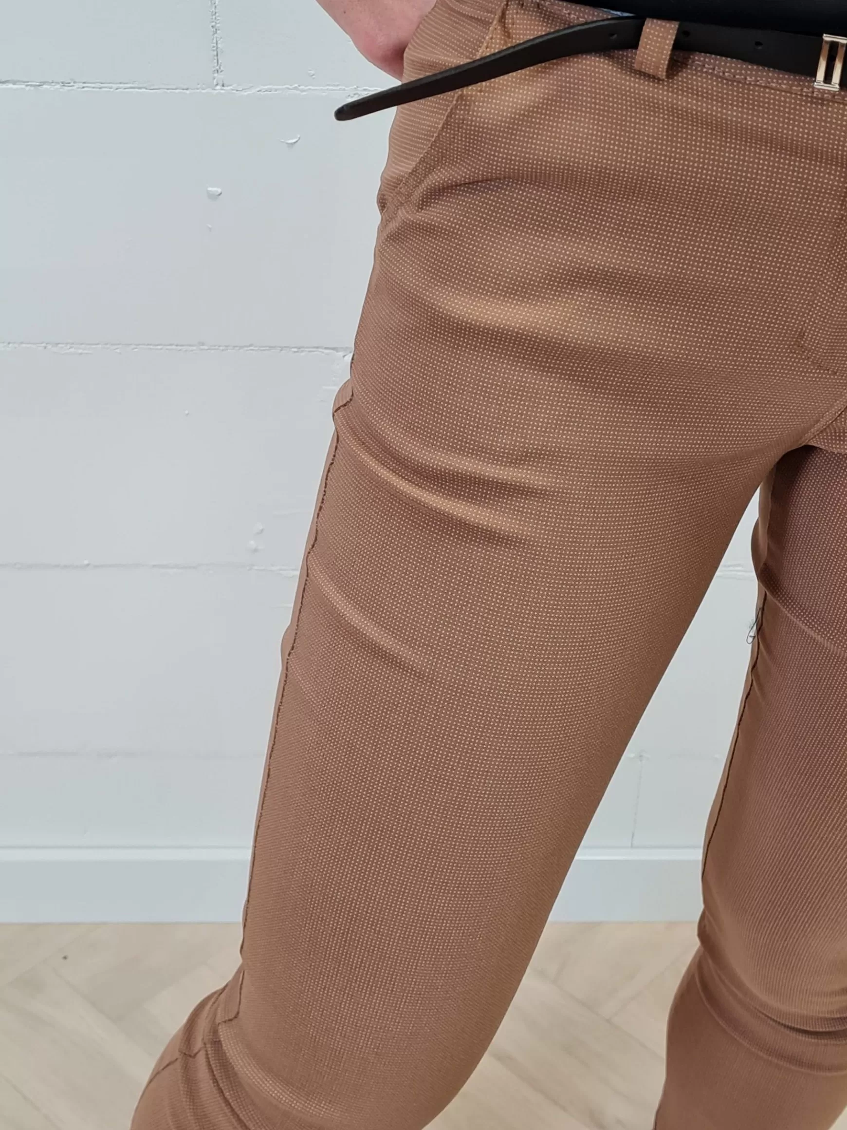 Trendz Broek Lisa Donker Camel Flash Sale