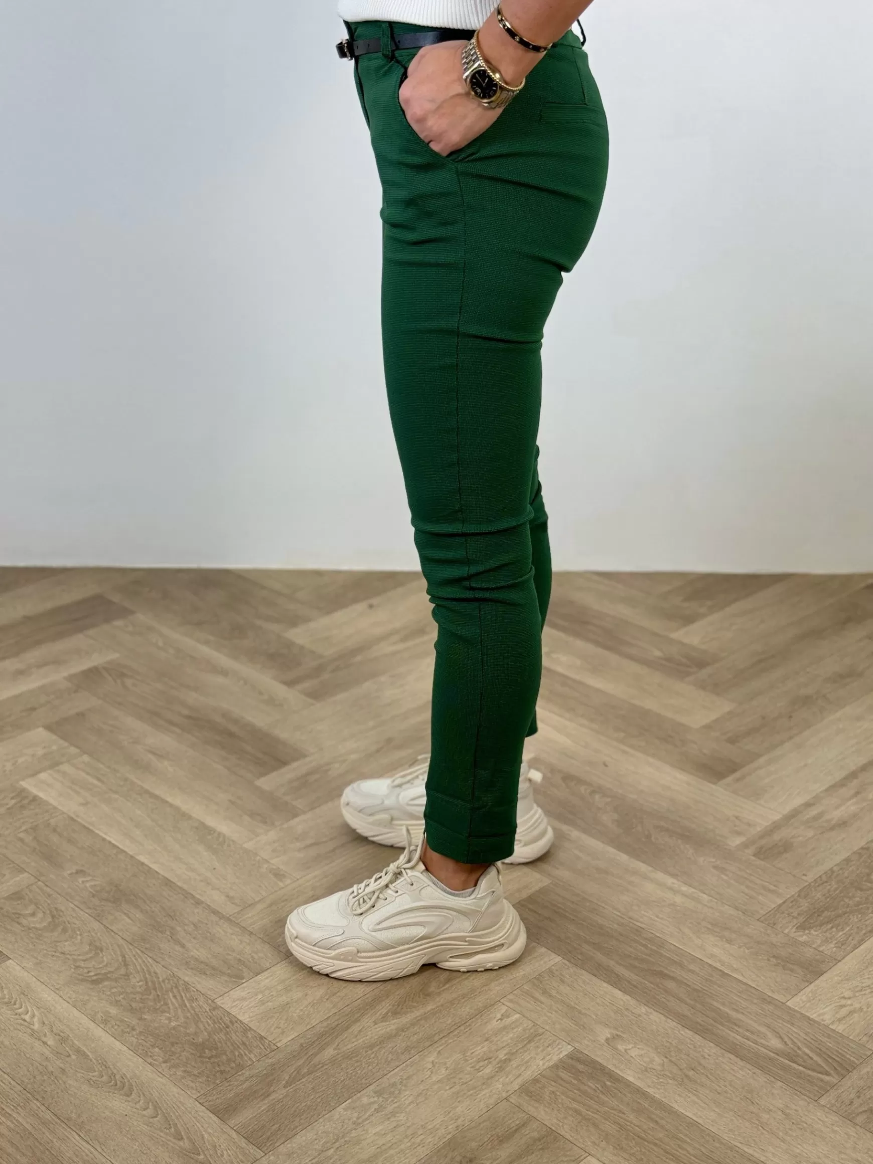 Trendz Broek Lisa Flessengroen Flash Sale