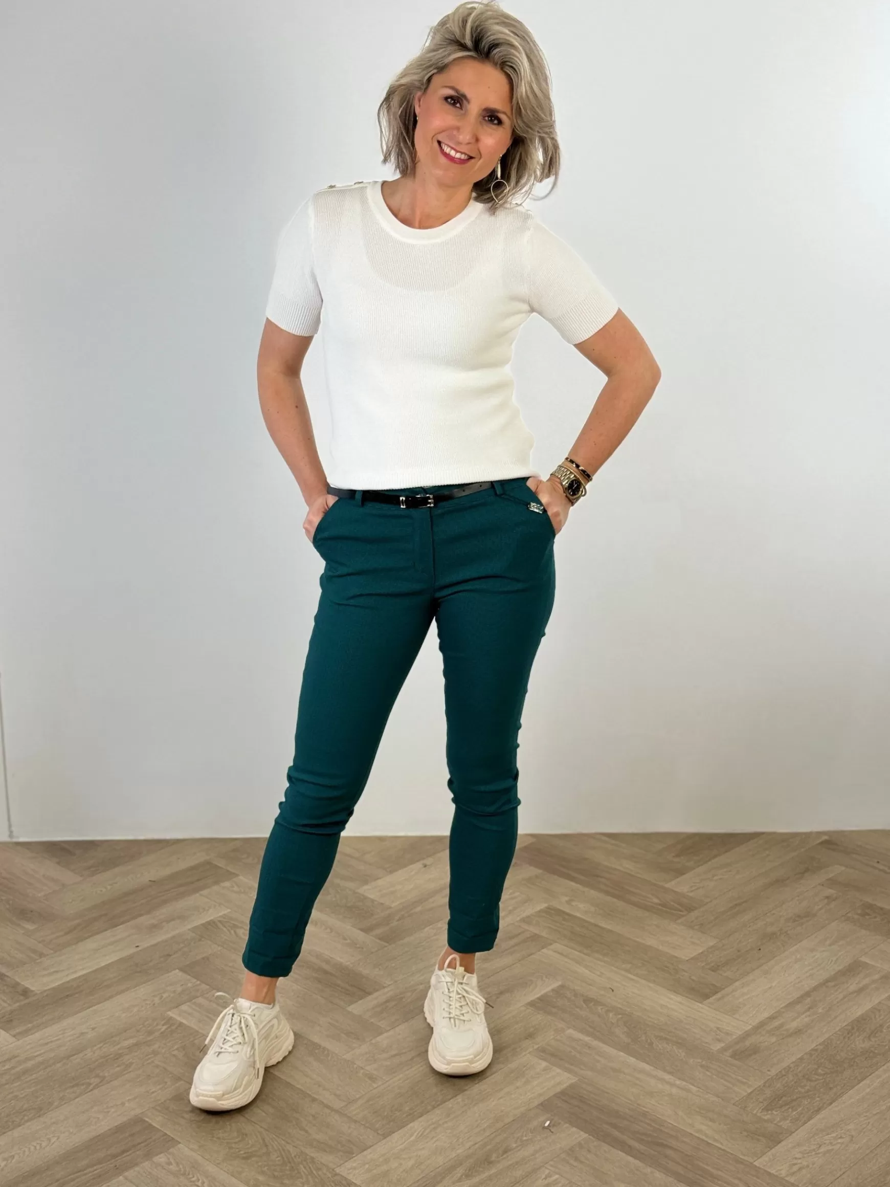 Trendz Broek Lisa Petrol Online