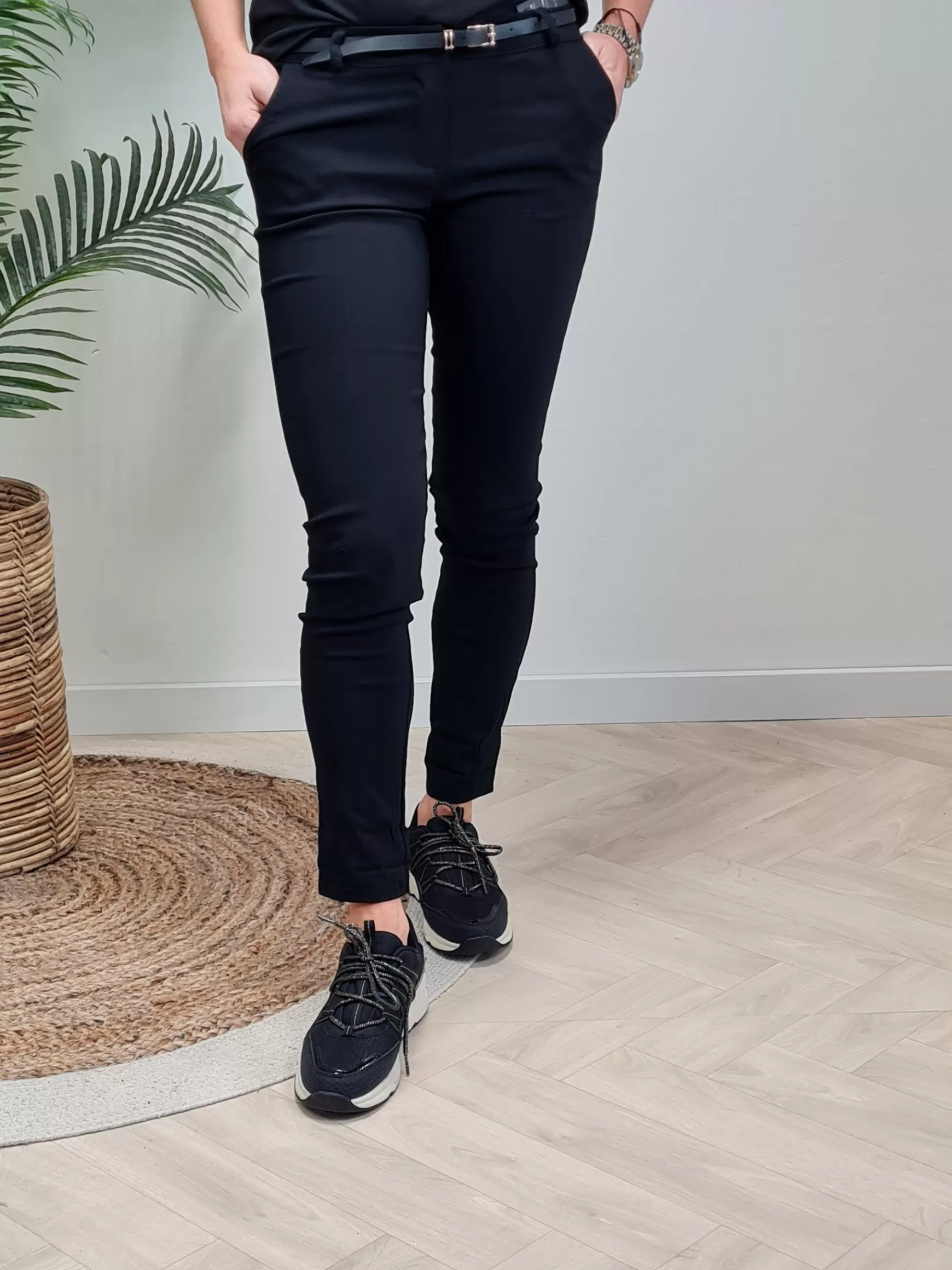 Trendz Broek Veerle Zwart Fashion