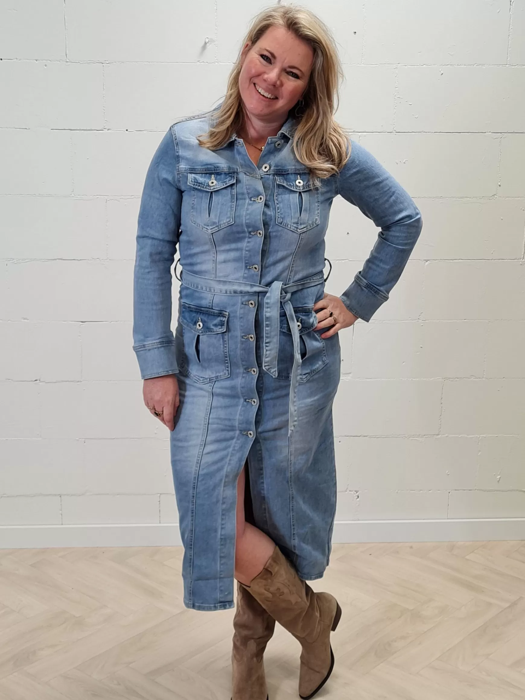 Trendz Denim Dress Marly 1.0 Shop