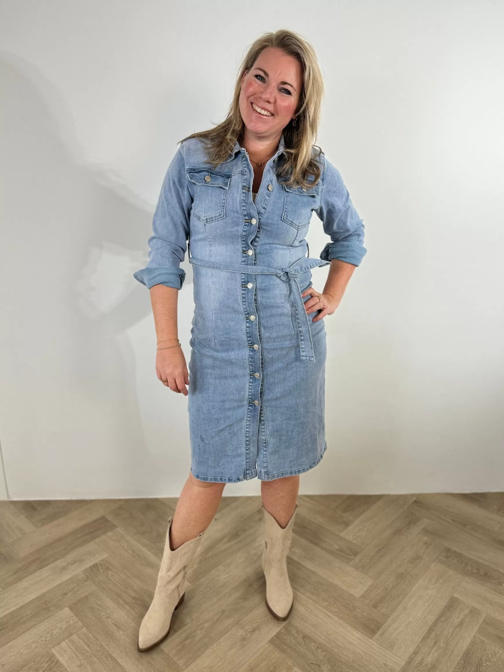 Trendz Denim Jurk Jolie Best