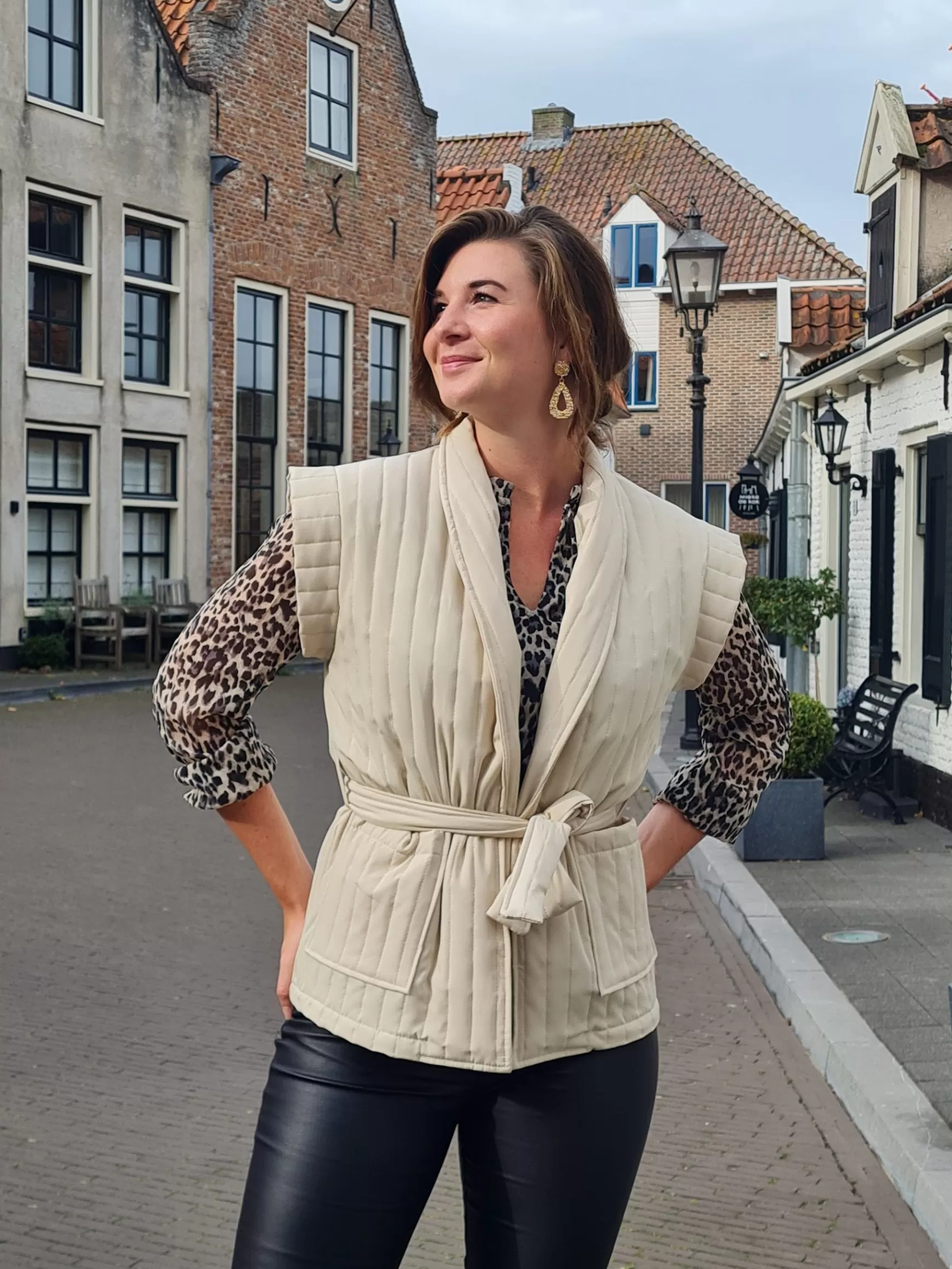 Trendz Gilet Maura Beige Hot