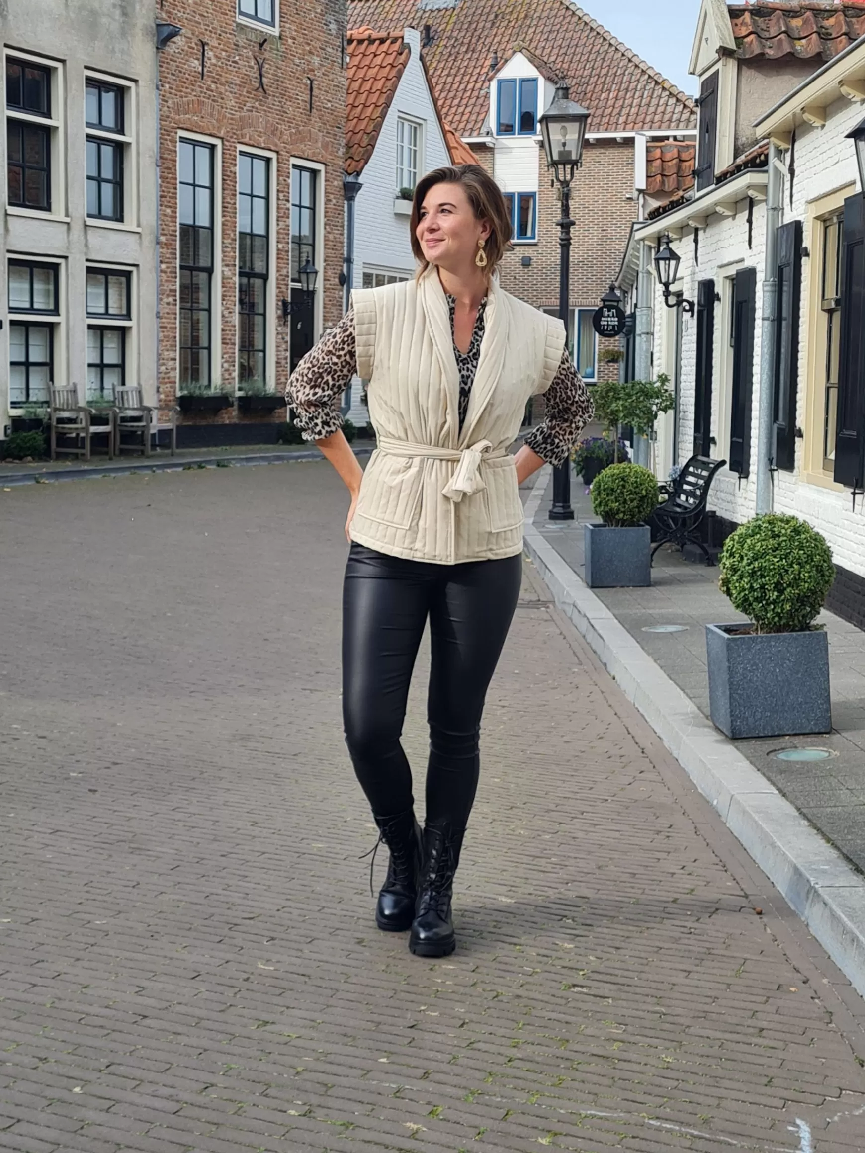 Trendz Gilet Maura Beige Hot