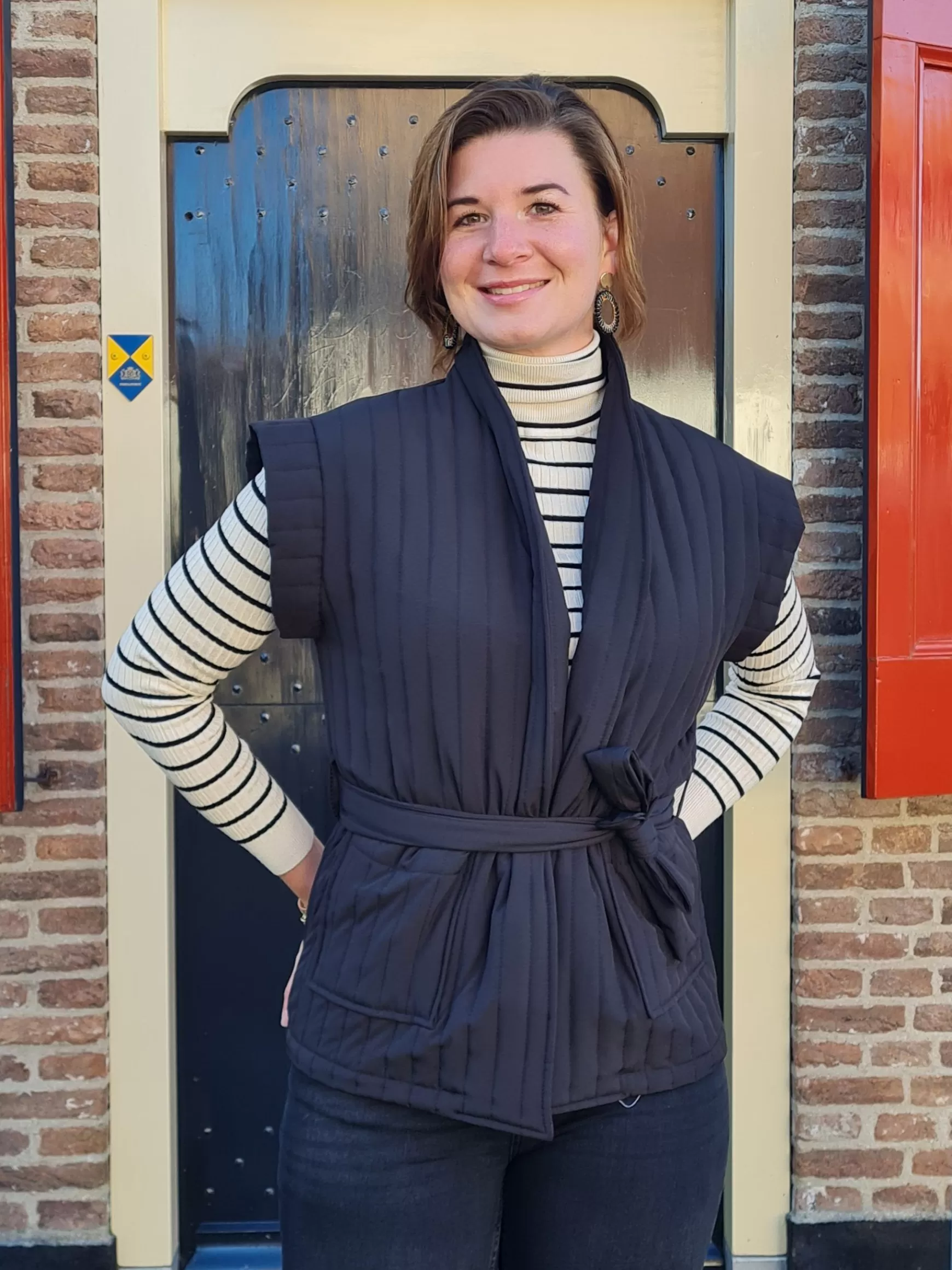Trendz Gilet Maura Zwart Online