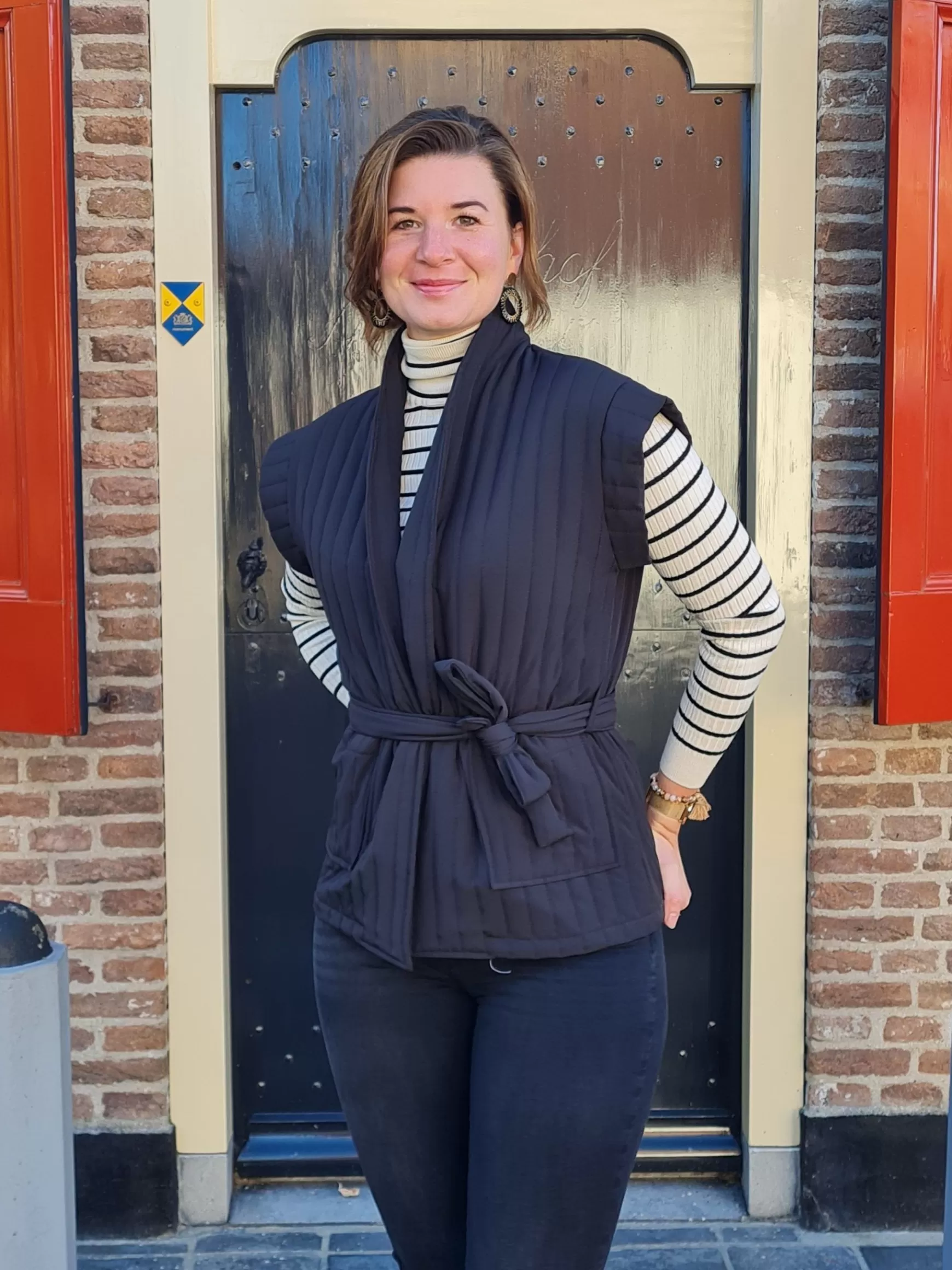 Trendz Gilet Maura Zwart Online
