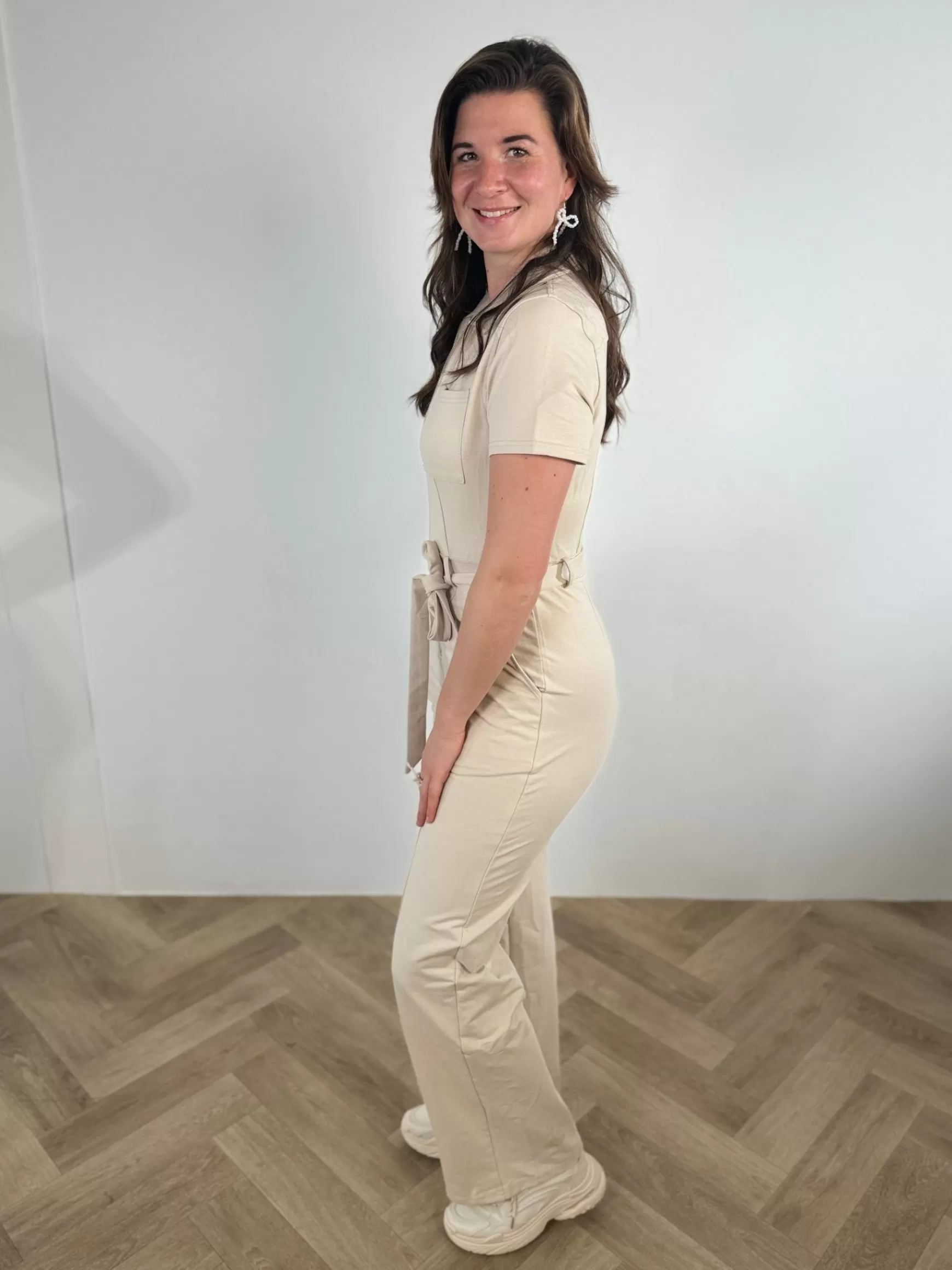 Trendz Jumpsuit Charlize Beige Sale