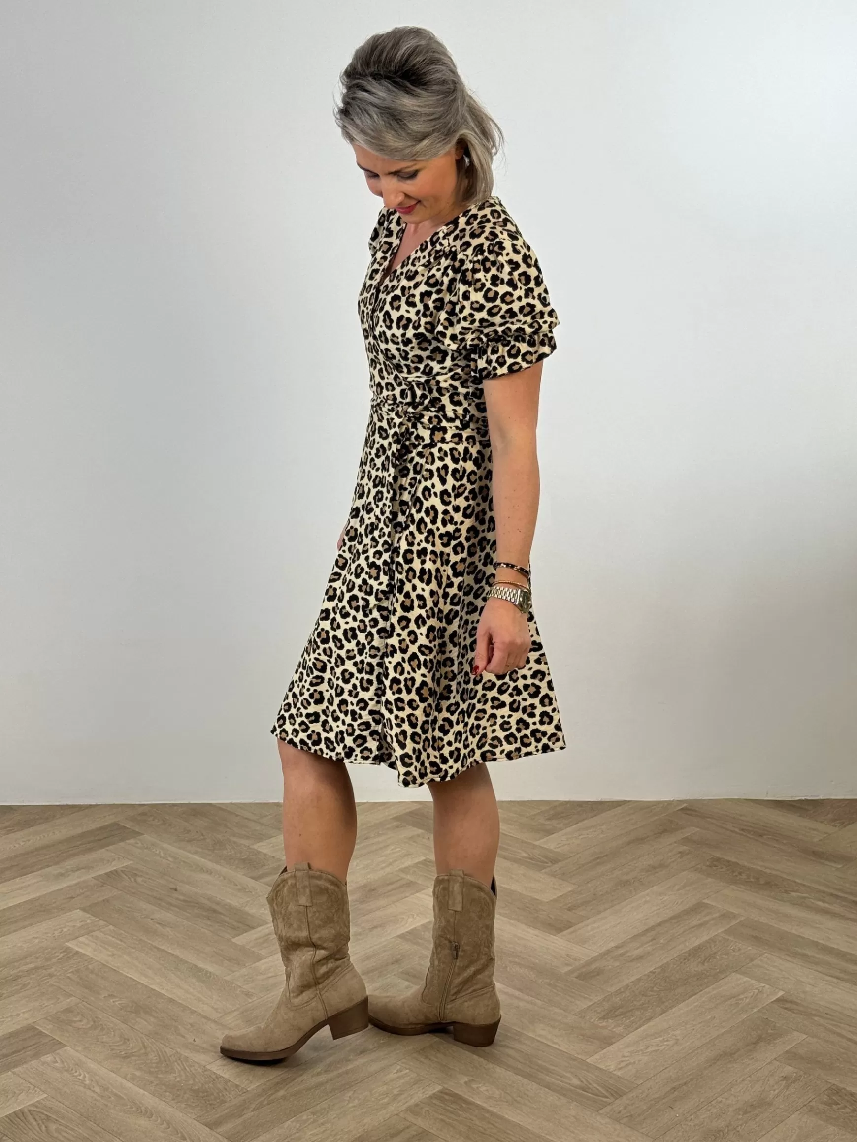 Trendz Jurk Panterprint Best