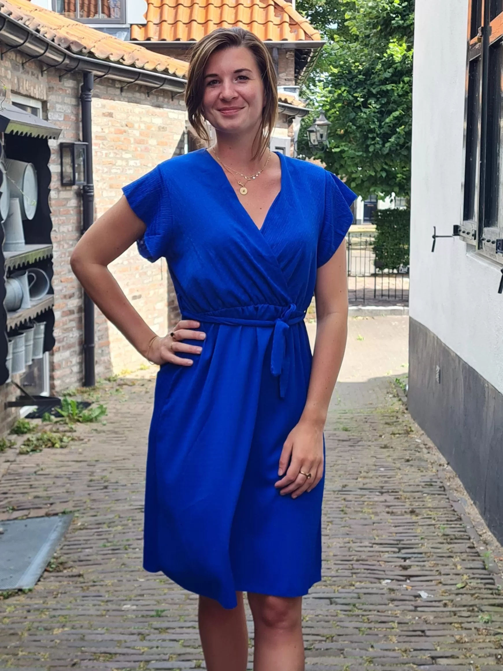 Trendz Jurkje Annelot Kobalt Cheap