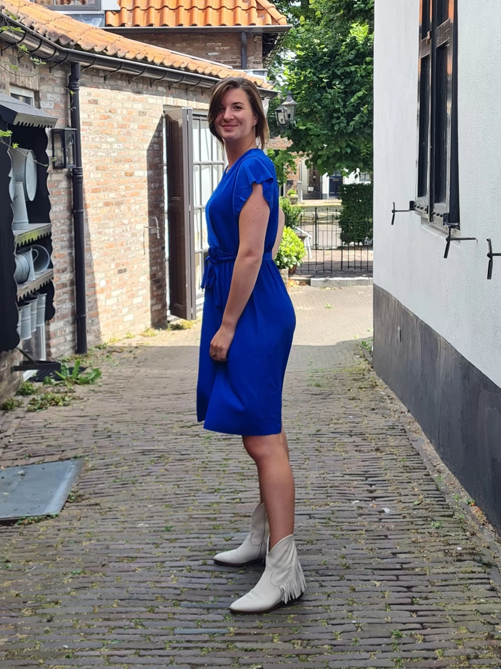Trendz Jurkje Annelot Kobalt Cheap