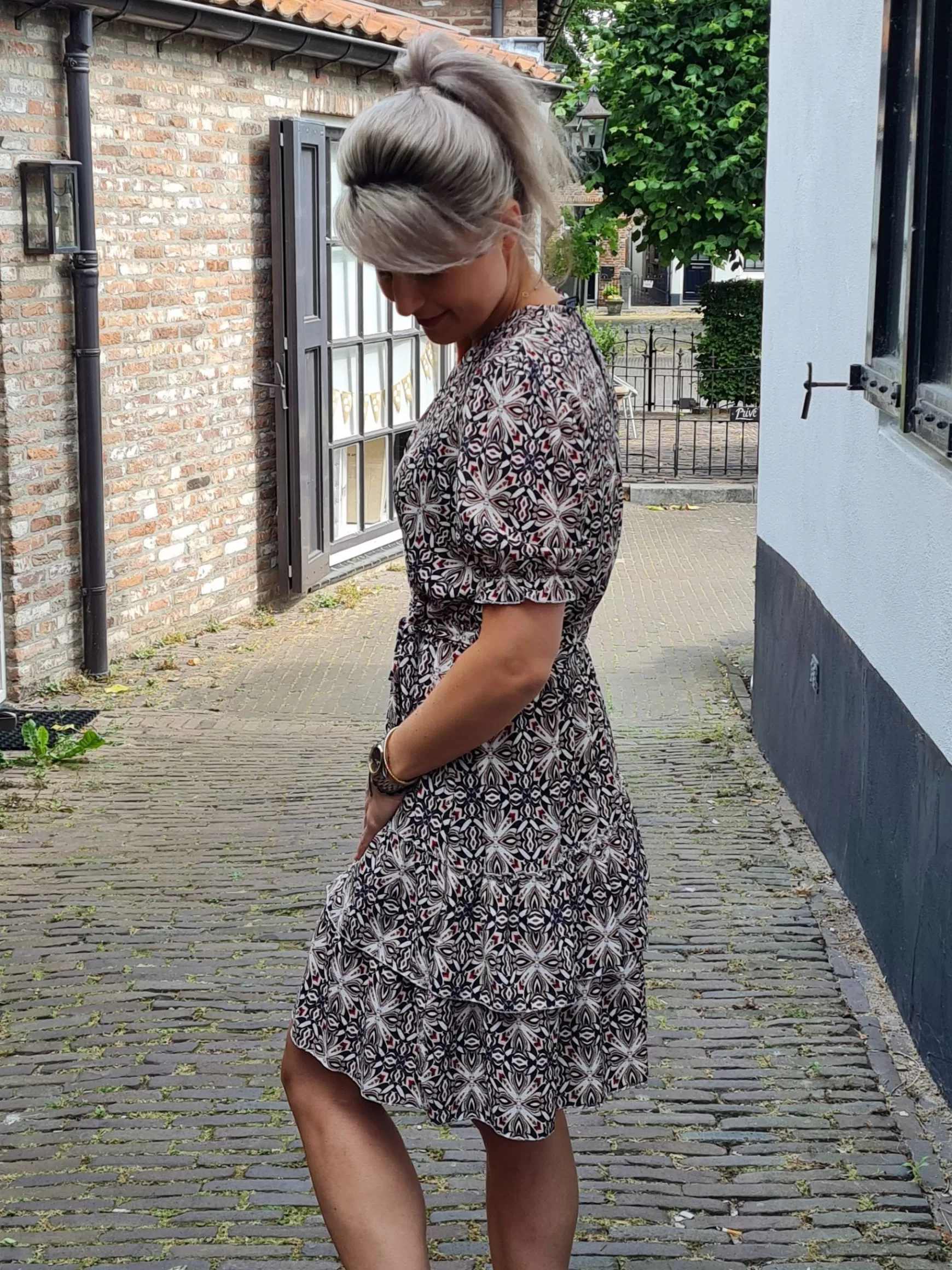 Trendz Jurkje Joelle Zwart Store