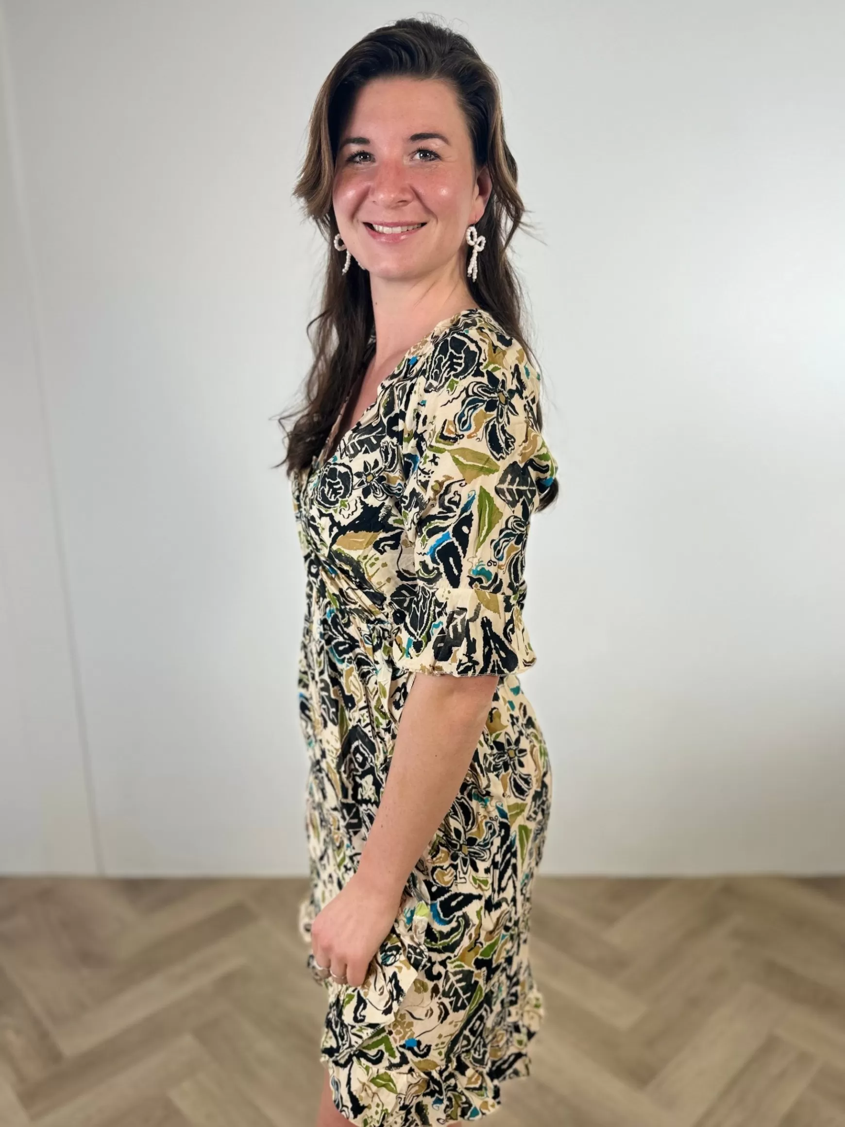 Trendz Jurkje Kyra Zwart Cheap