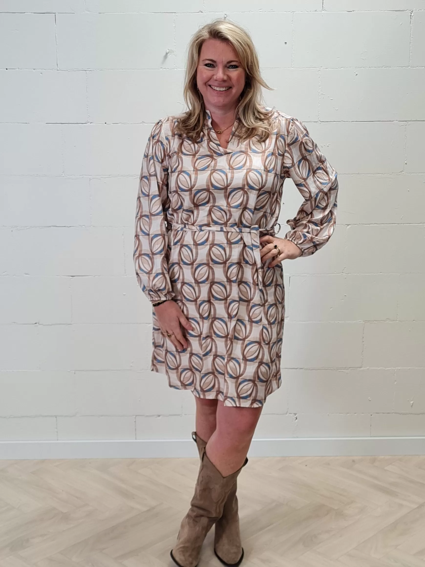 Trendz Jurkje Zoe Beige Discount