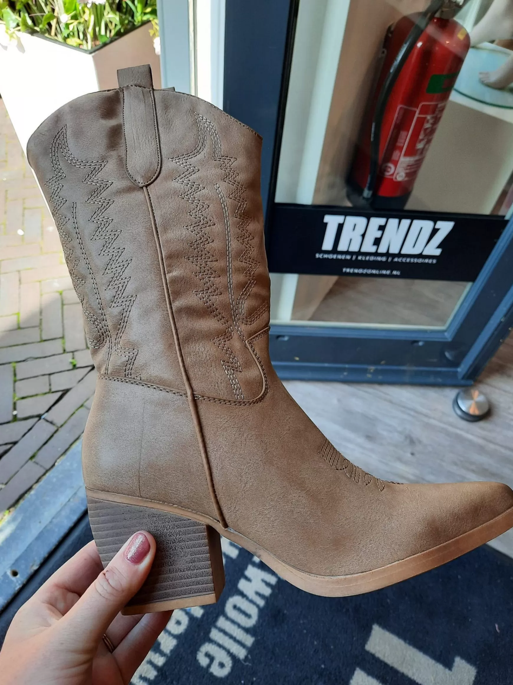 Trendz Laarsje Abbey Khaki Discount