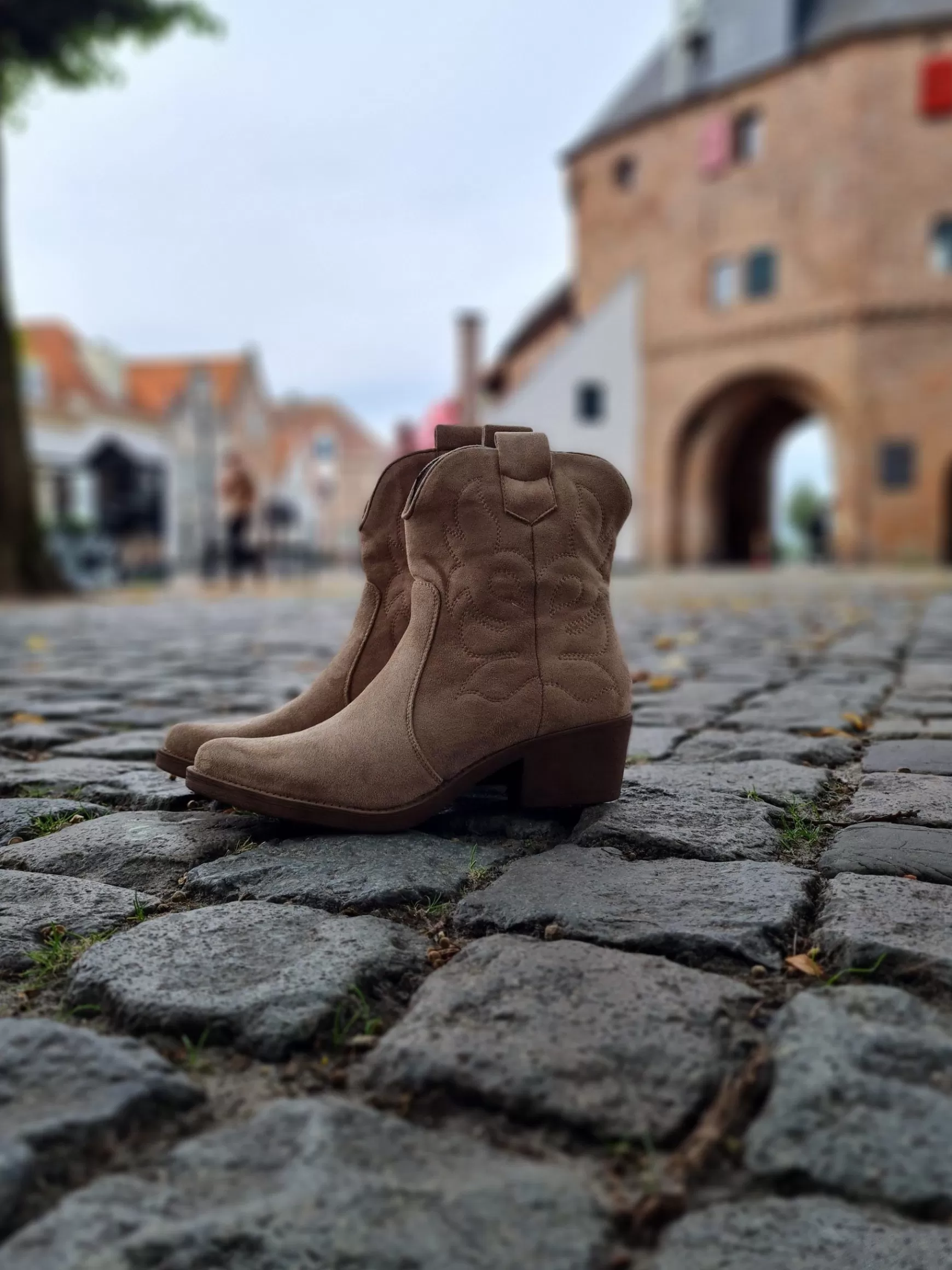 Trendz Laarsje Daisy Khaki Suede Online