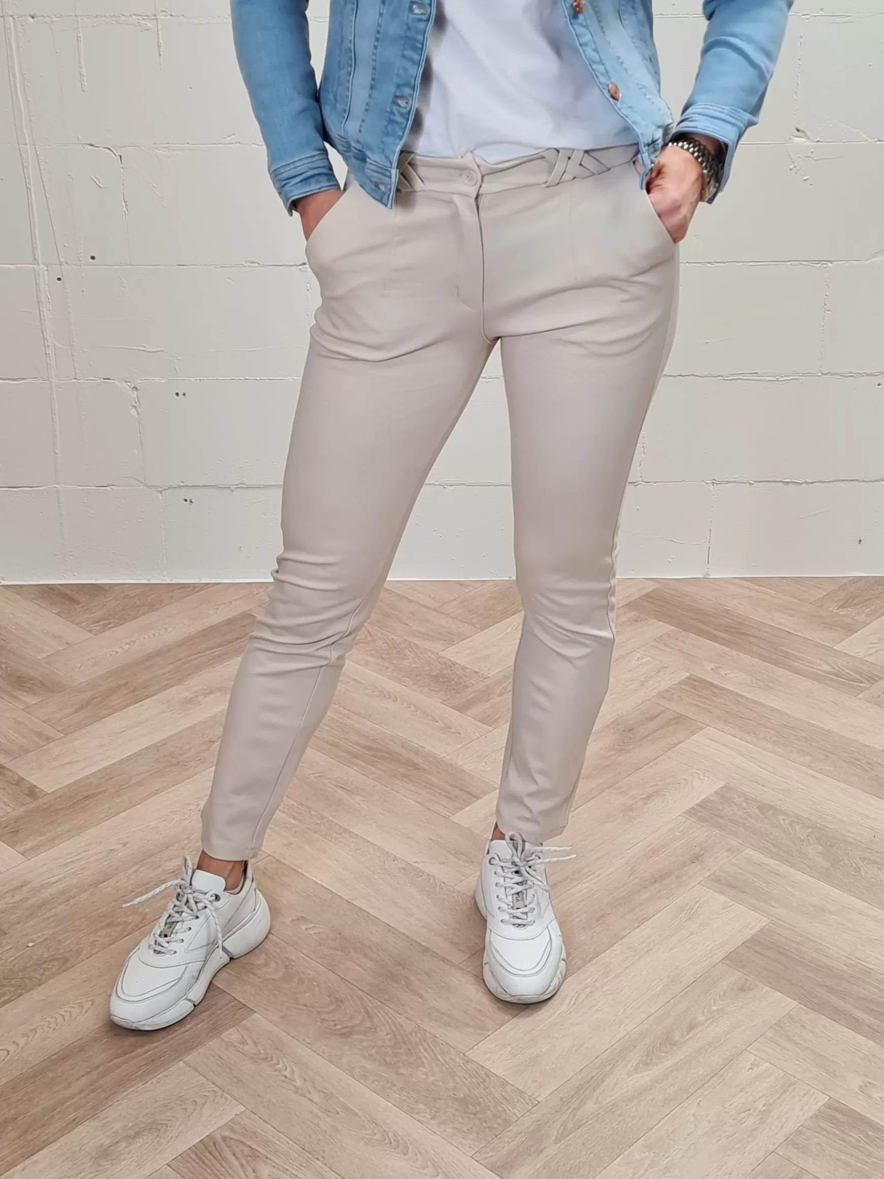 Trendz Pantalon Manon Beige New