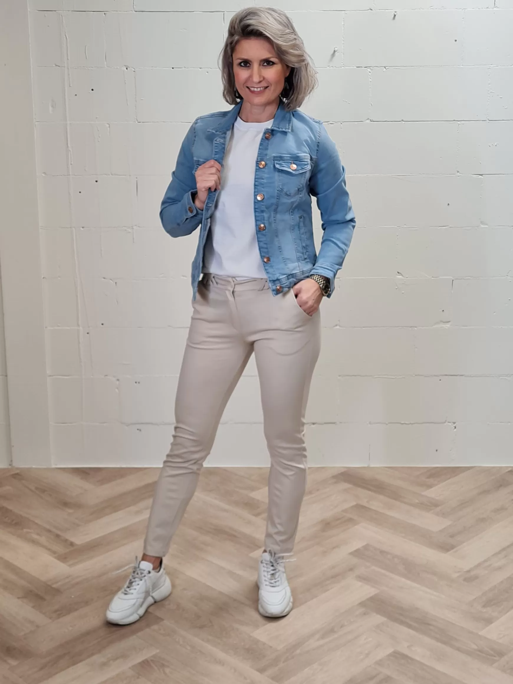 Trendz Pantalon Manon Beige New