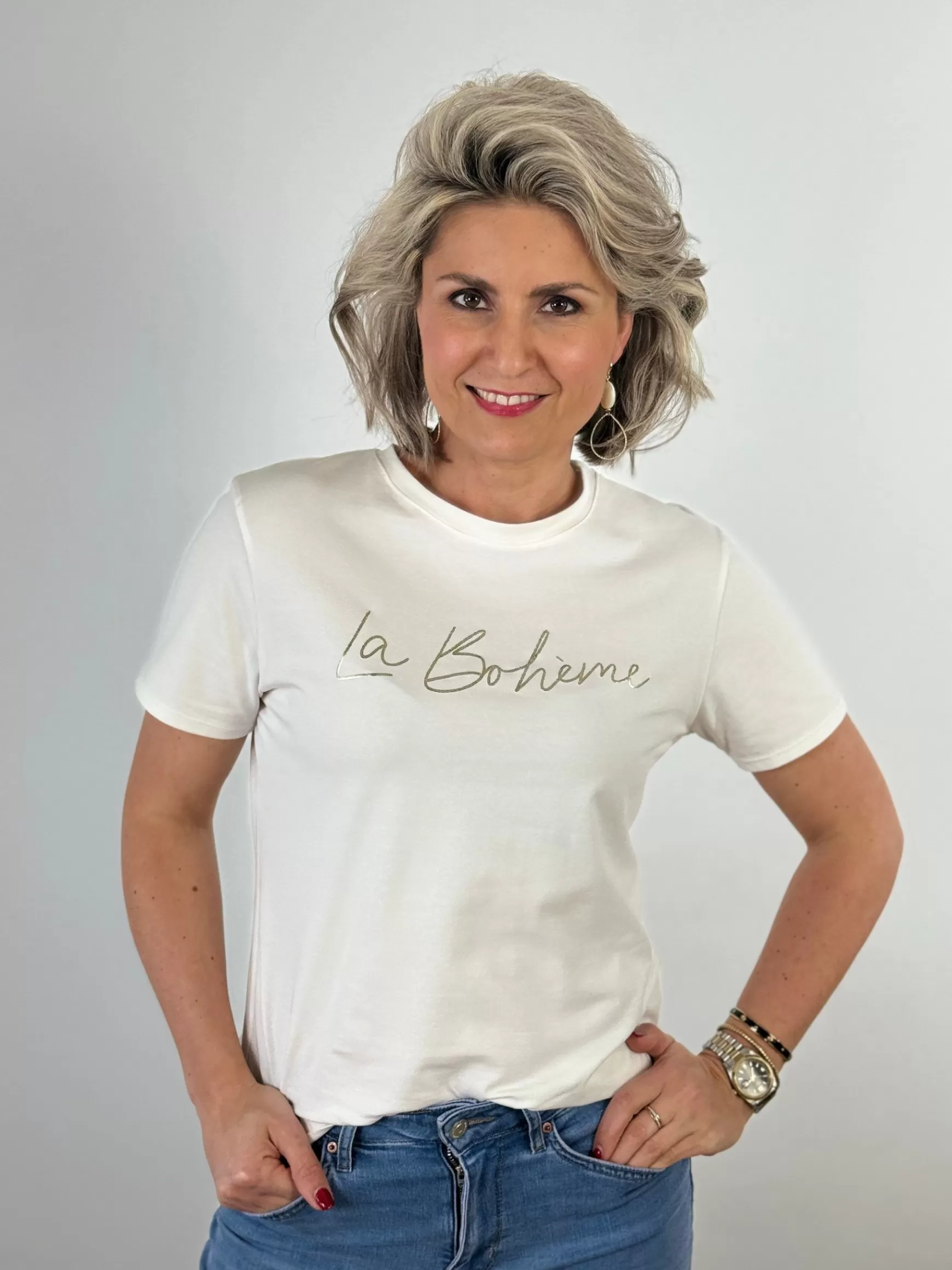 Trendz Shirtje Boheme Wit Clearance