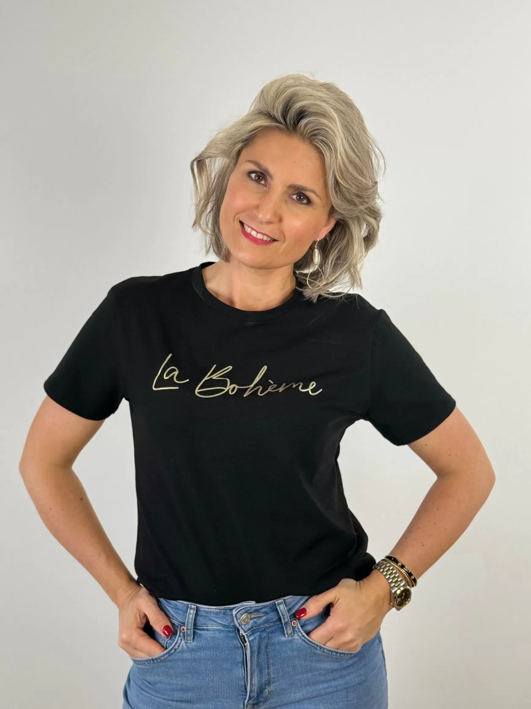 Trendz Shirtje Boheme Zwart Discount