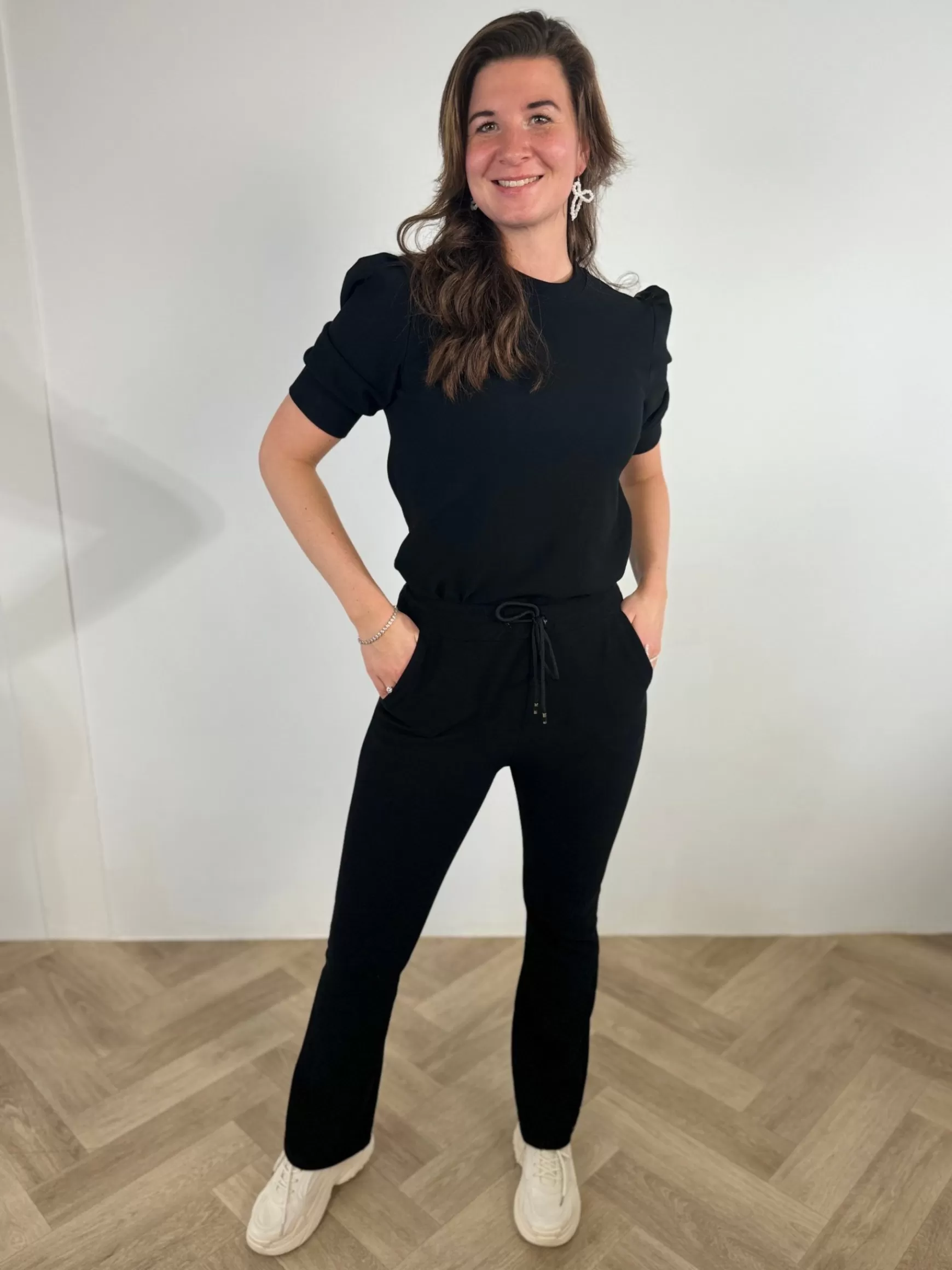 Trendz Shirtje Davina Zwart Best Sale