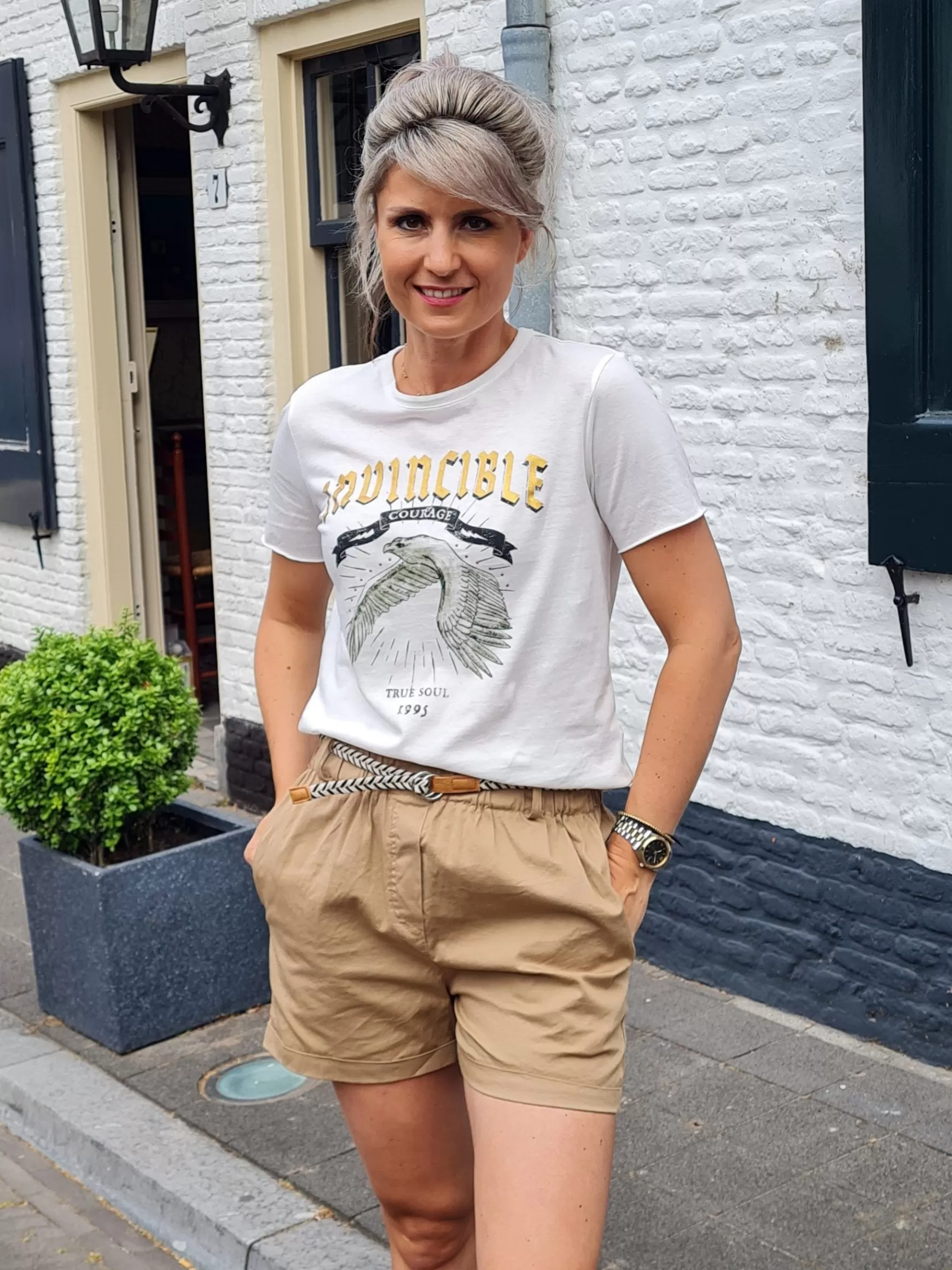 Trendz Shirtje Eagle White Online