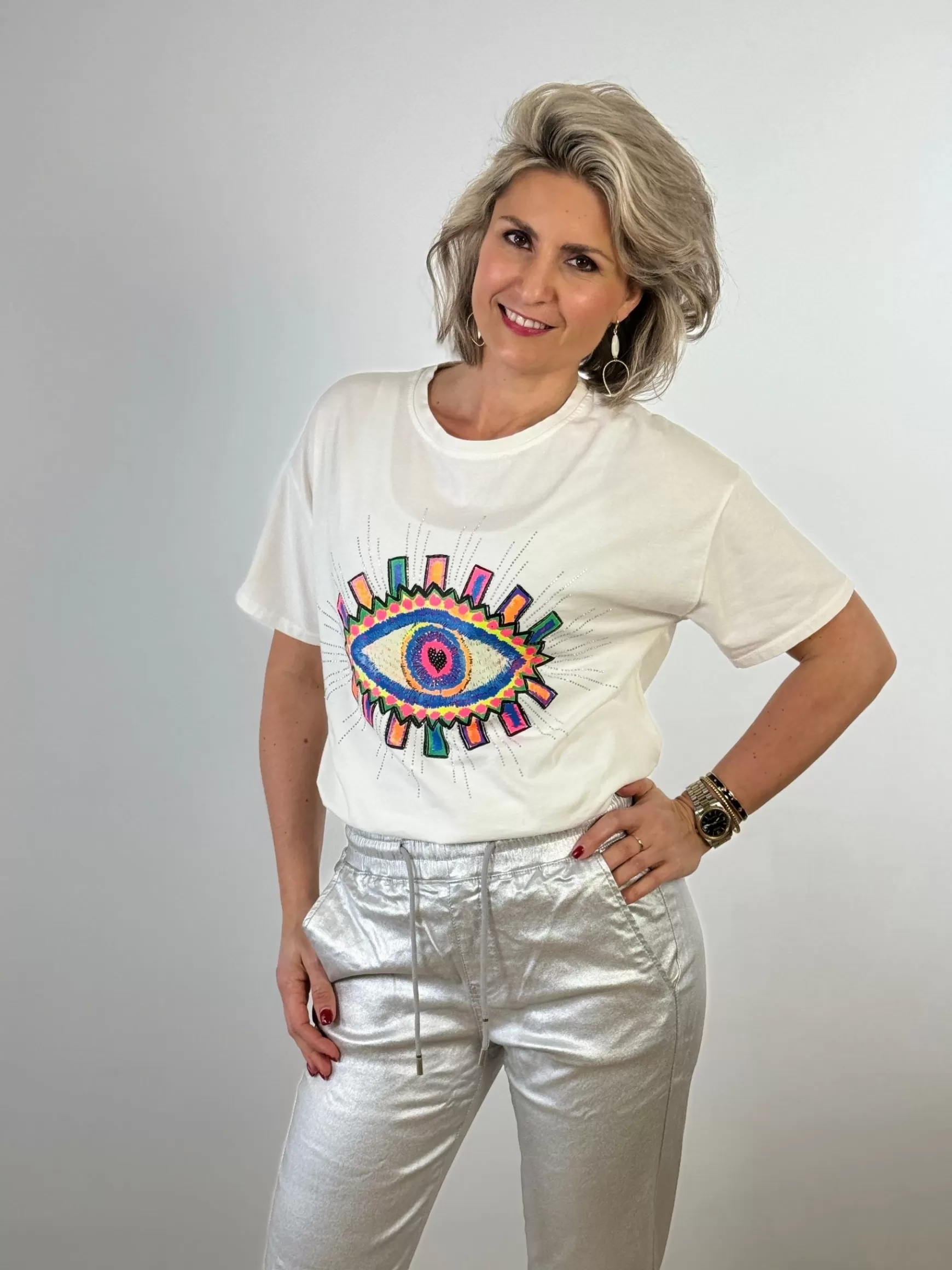 Trendz Shirtje Eye Wit Cheap