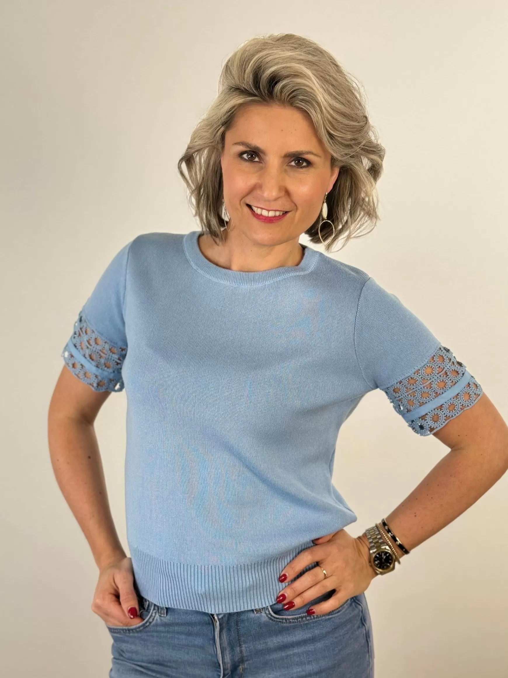 Trendz Shirtje Juul Blauw Online