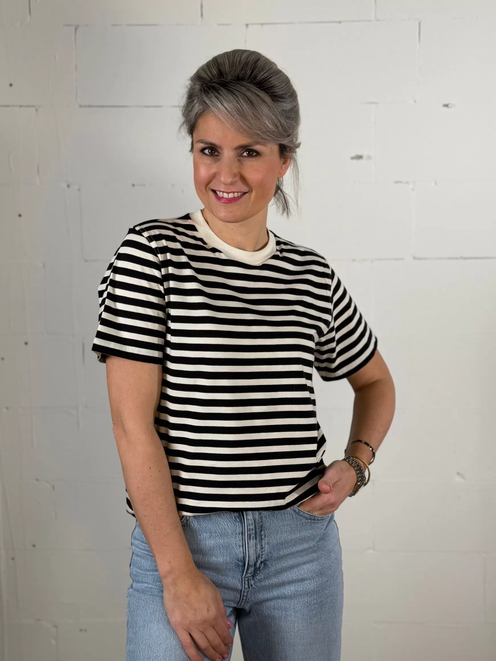 Trendz Shirtje Livina Gestreept Hot