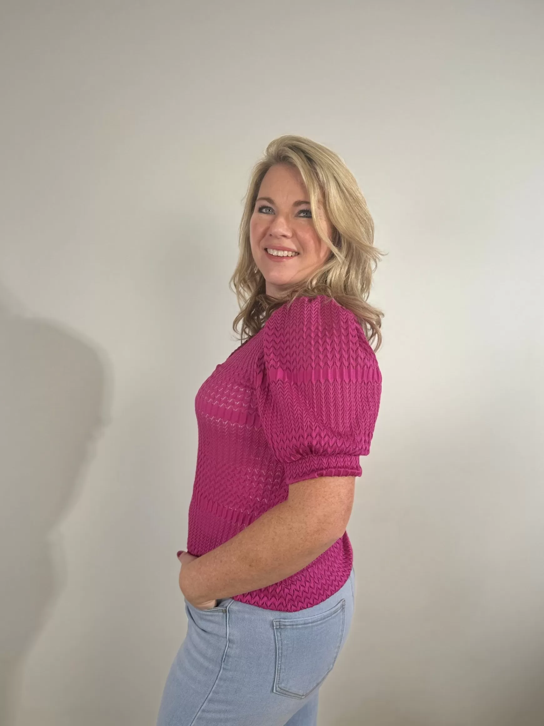 Trendz Shirtje Milly Magenta Online
