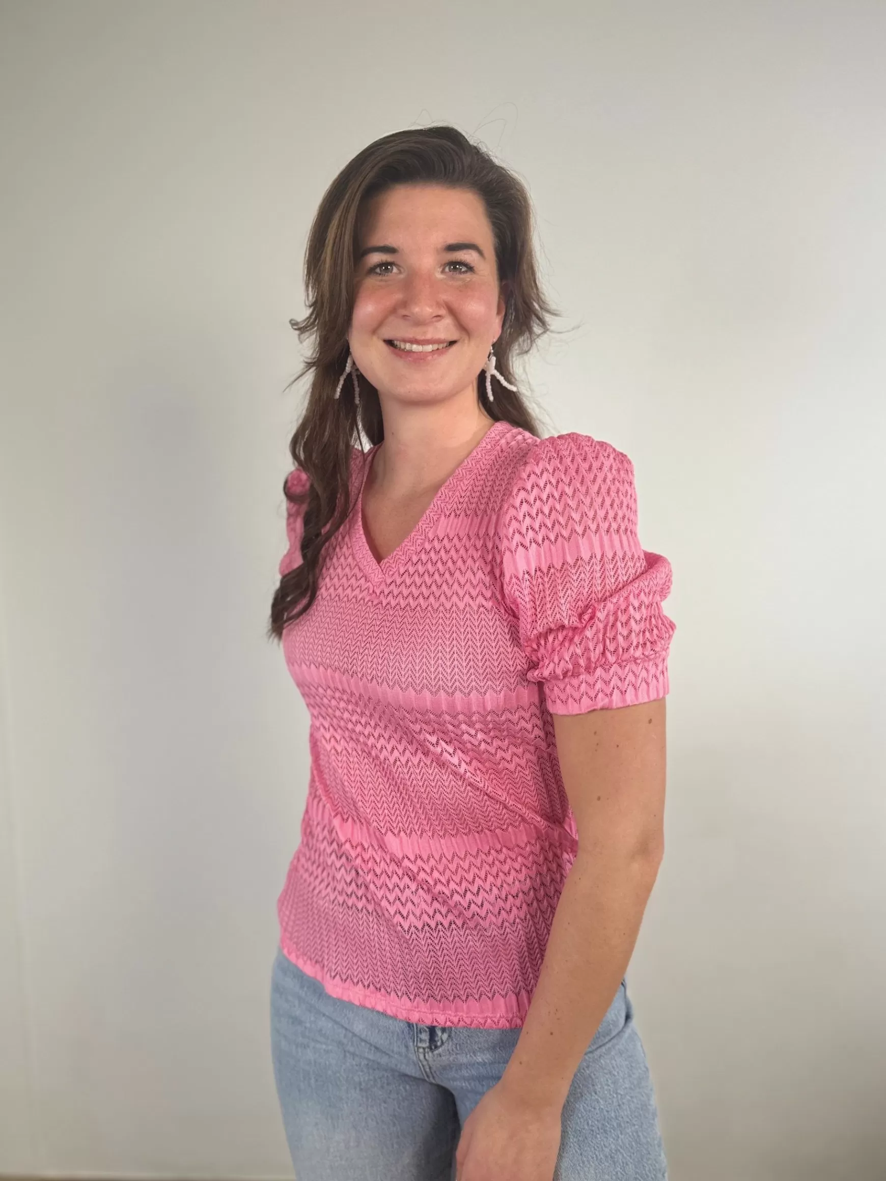 Trendz Shirtje Milly Roze Shop