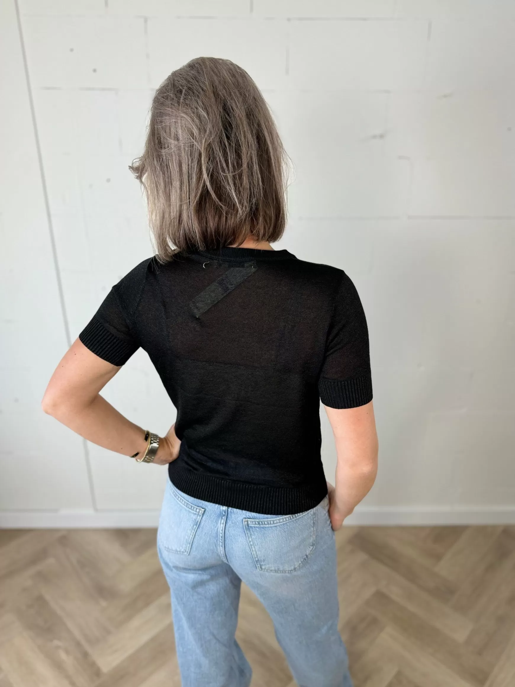 Trendz Shirtje Nine Zwart Best