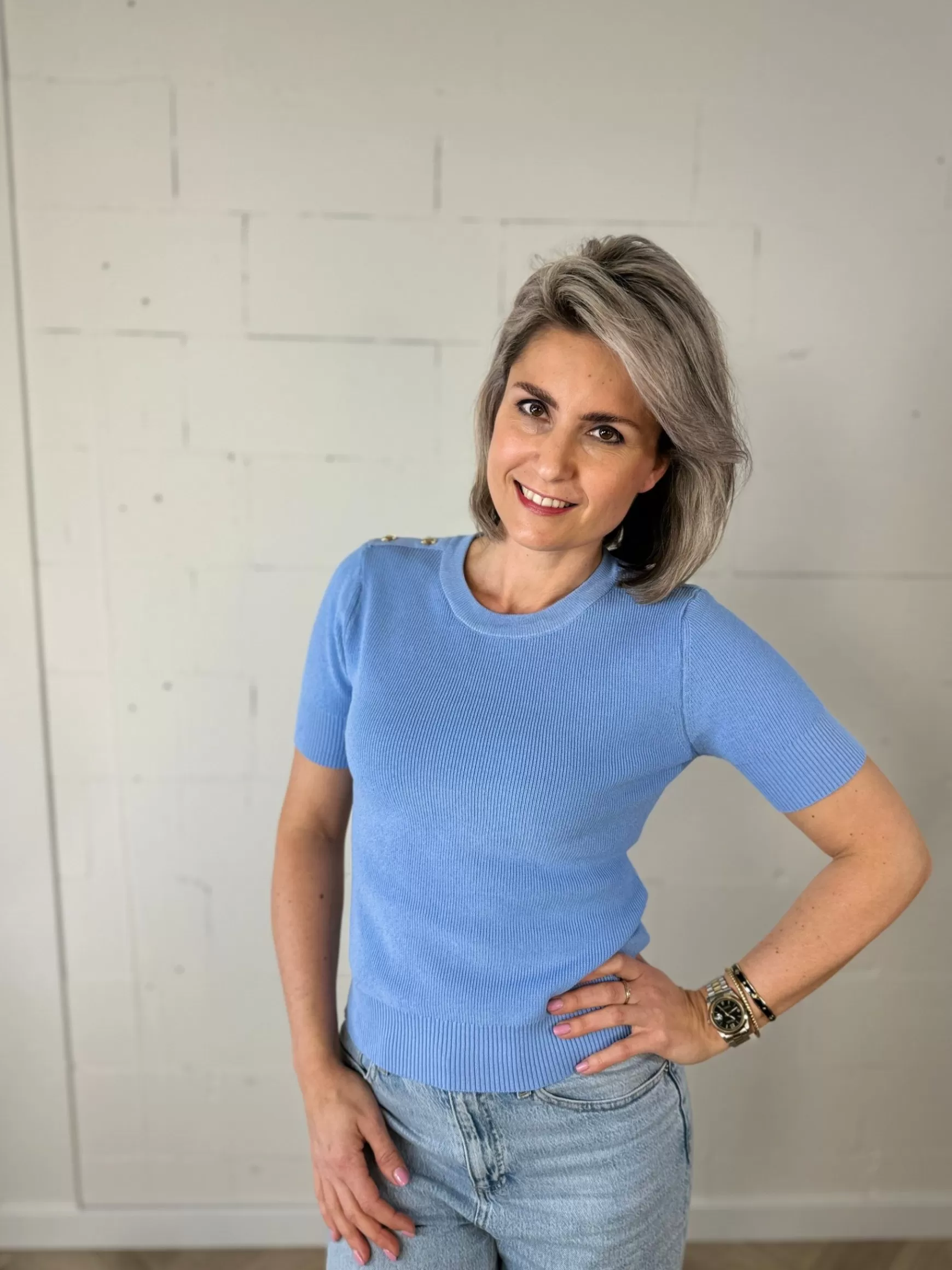 Trendz Shirtje Petra Blauw Shop
