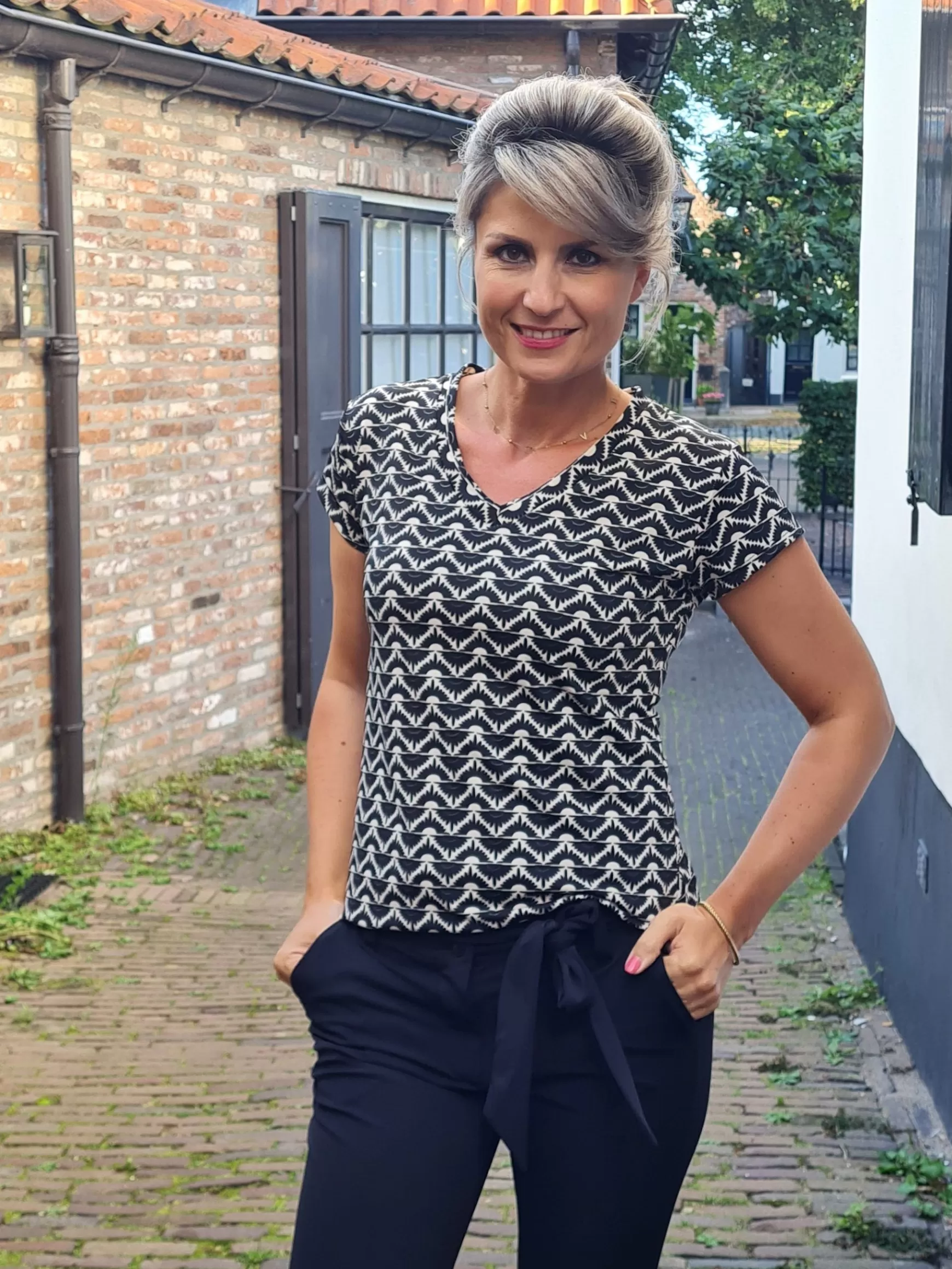 Trendz Shirtje Senna Zwart (Travelstof) Best
