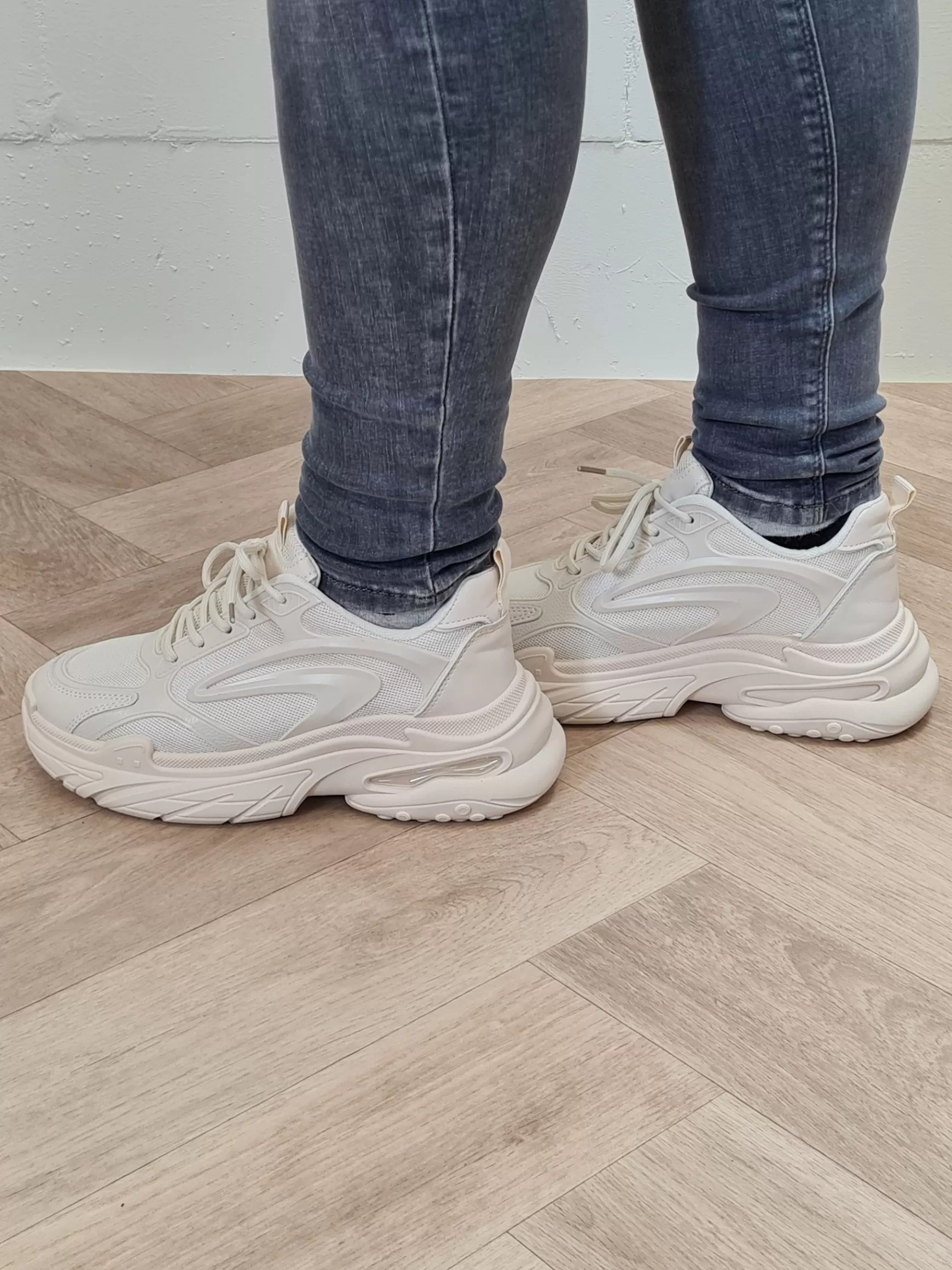 Trendz Sneaker Beige Amy Discount