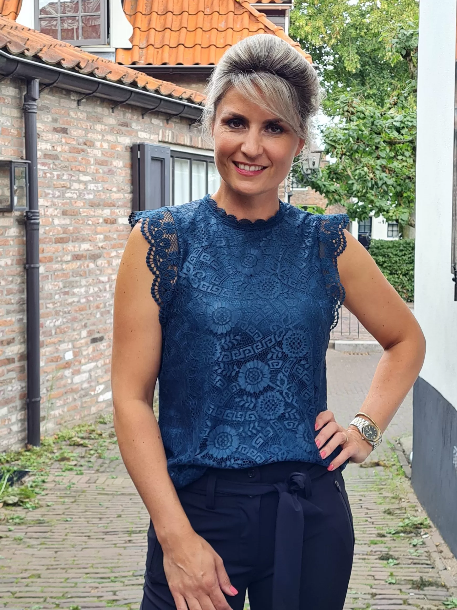 Trendz Topje Lina Petrol Shop