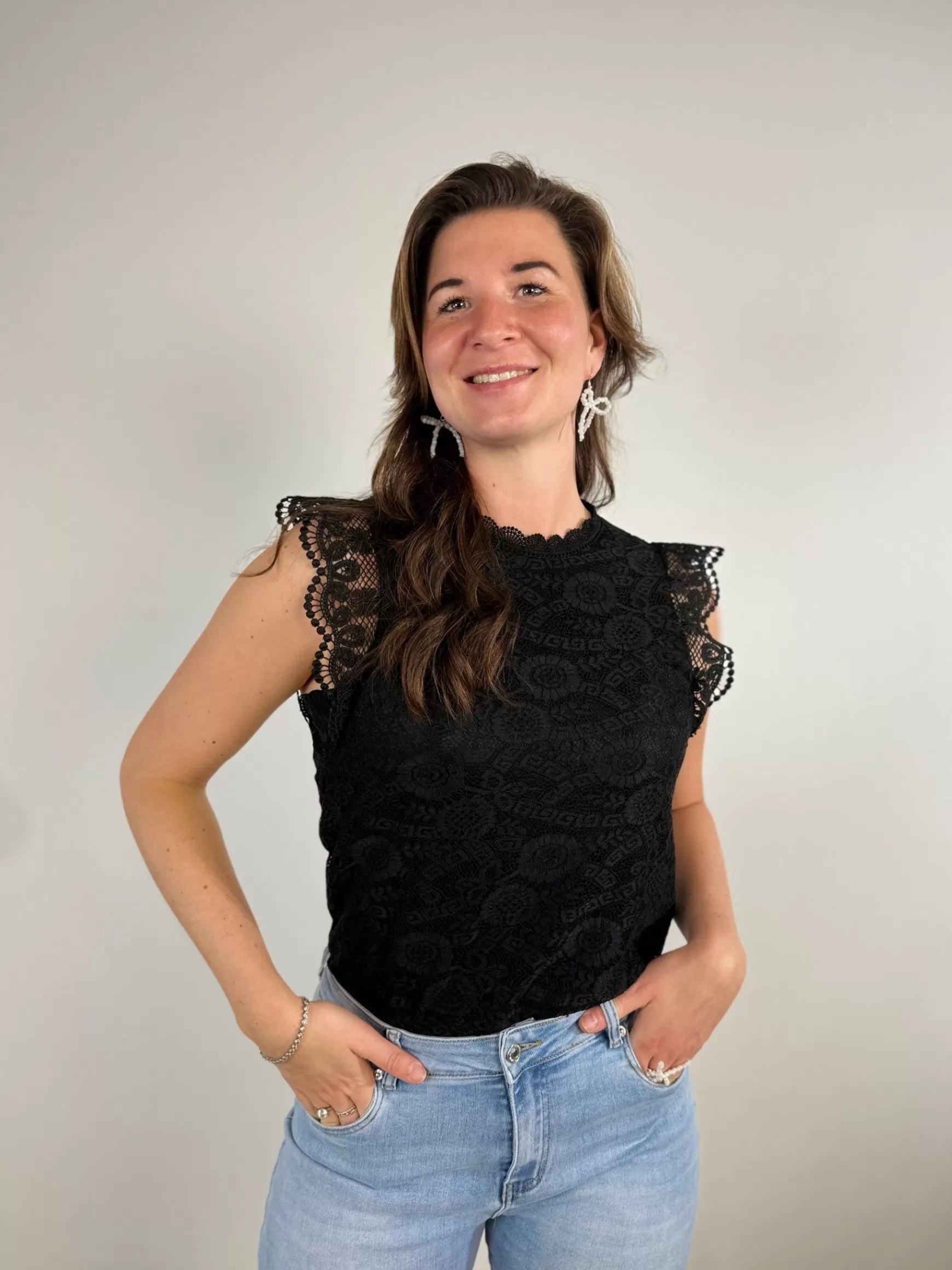 Trendz Topje Lina Zwart Store