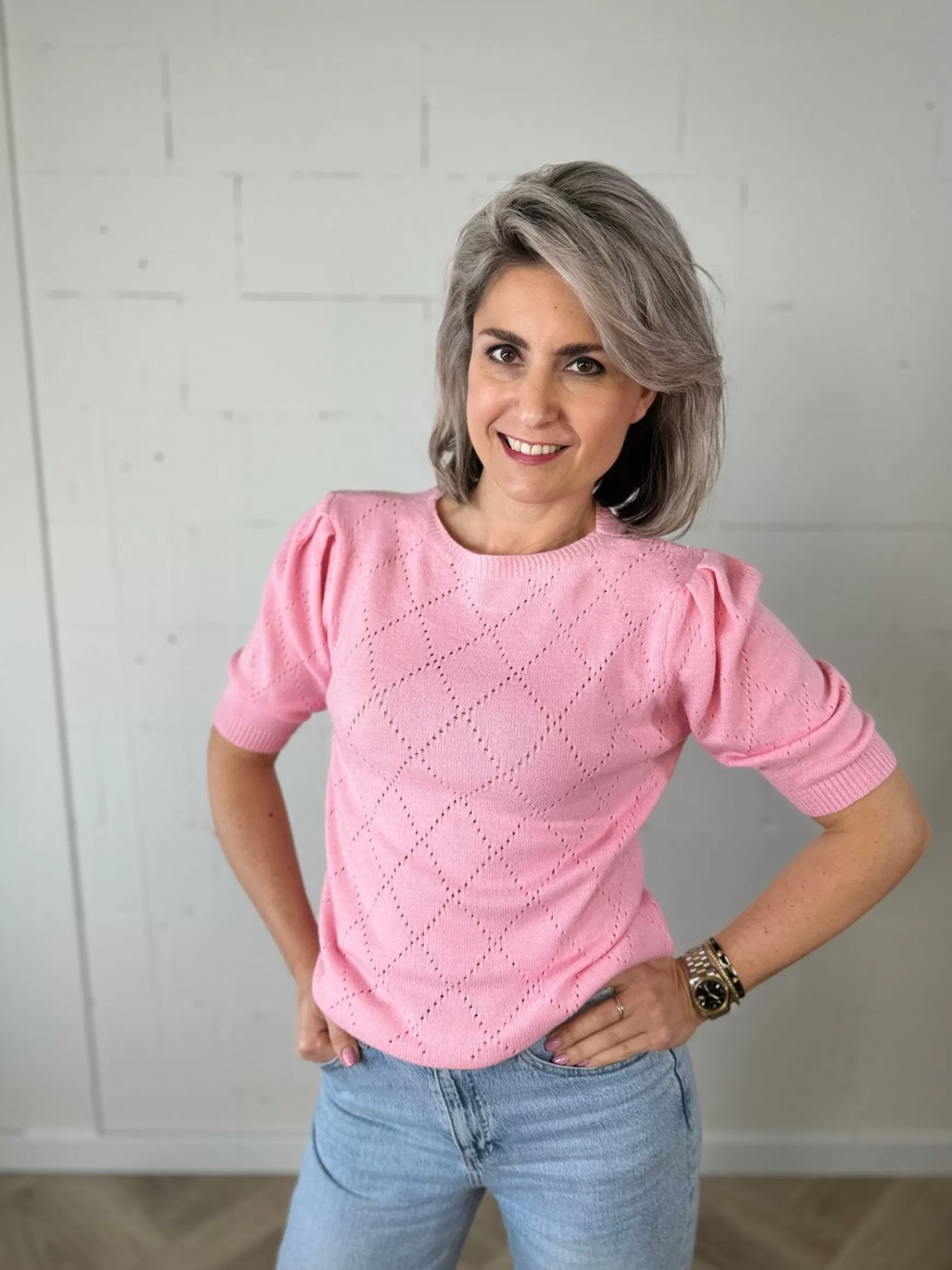 Trendz Truitje Dani Roze Fashion