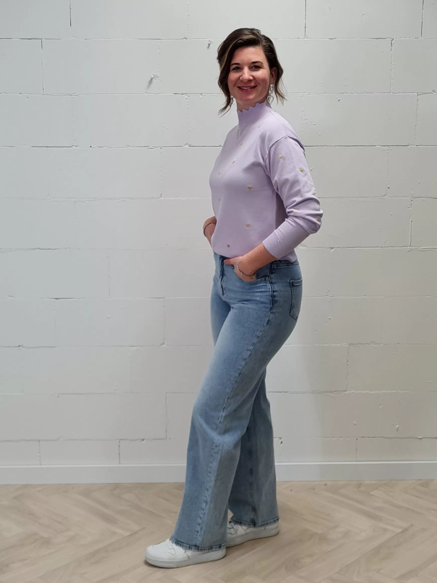 Trendz Truitje Hearts Lila Best