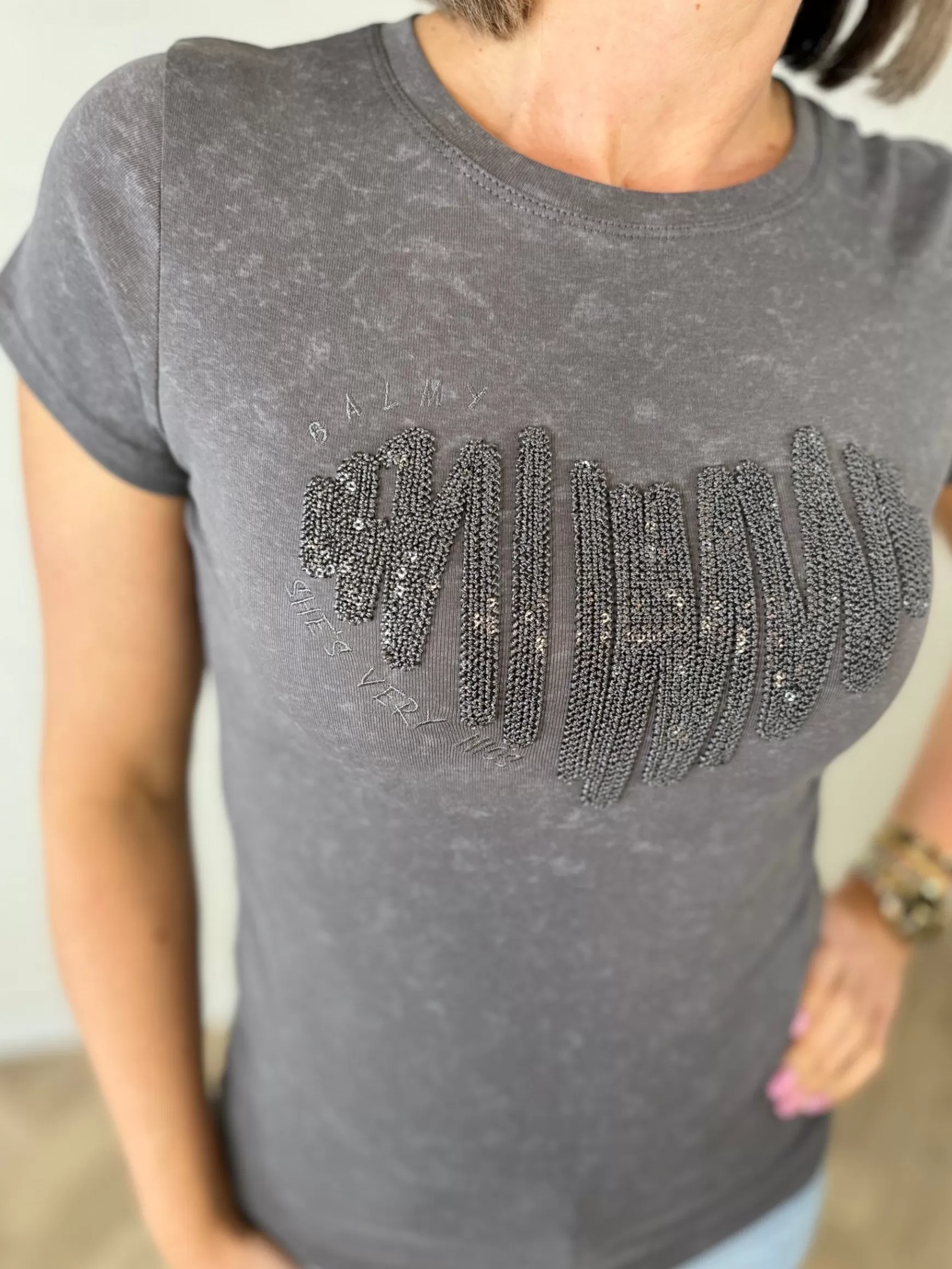 Trendz T-Shirt Jonna Grijs New