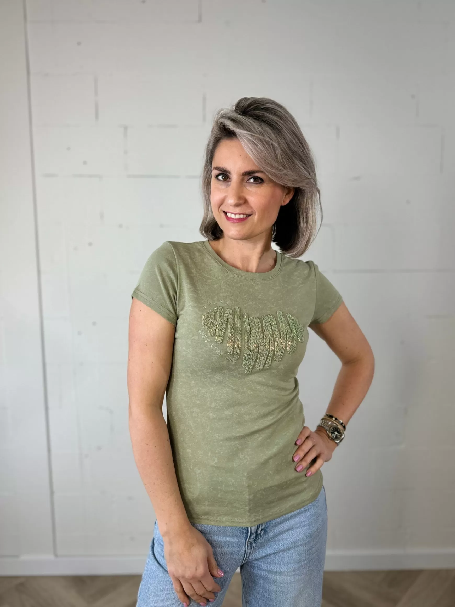 Trendz T-Shirt Jonna Groen Best